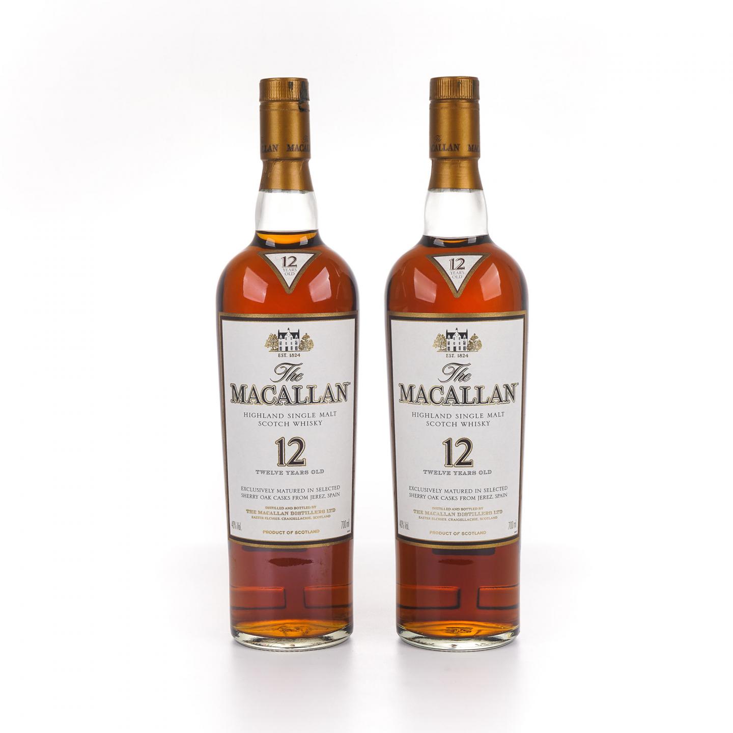 Macallan 麦卡伦 12年 雪莉桶 2瓶组