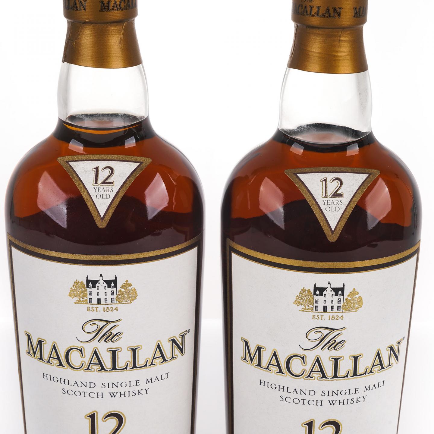 Macallan 麦卡伦 12年 雪莉桶 2瓶组
