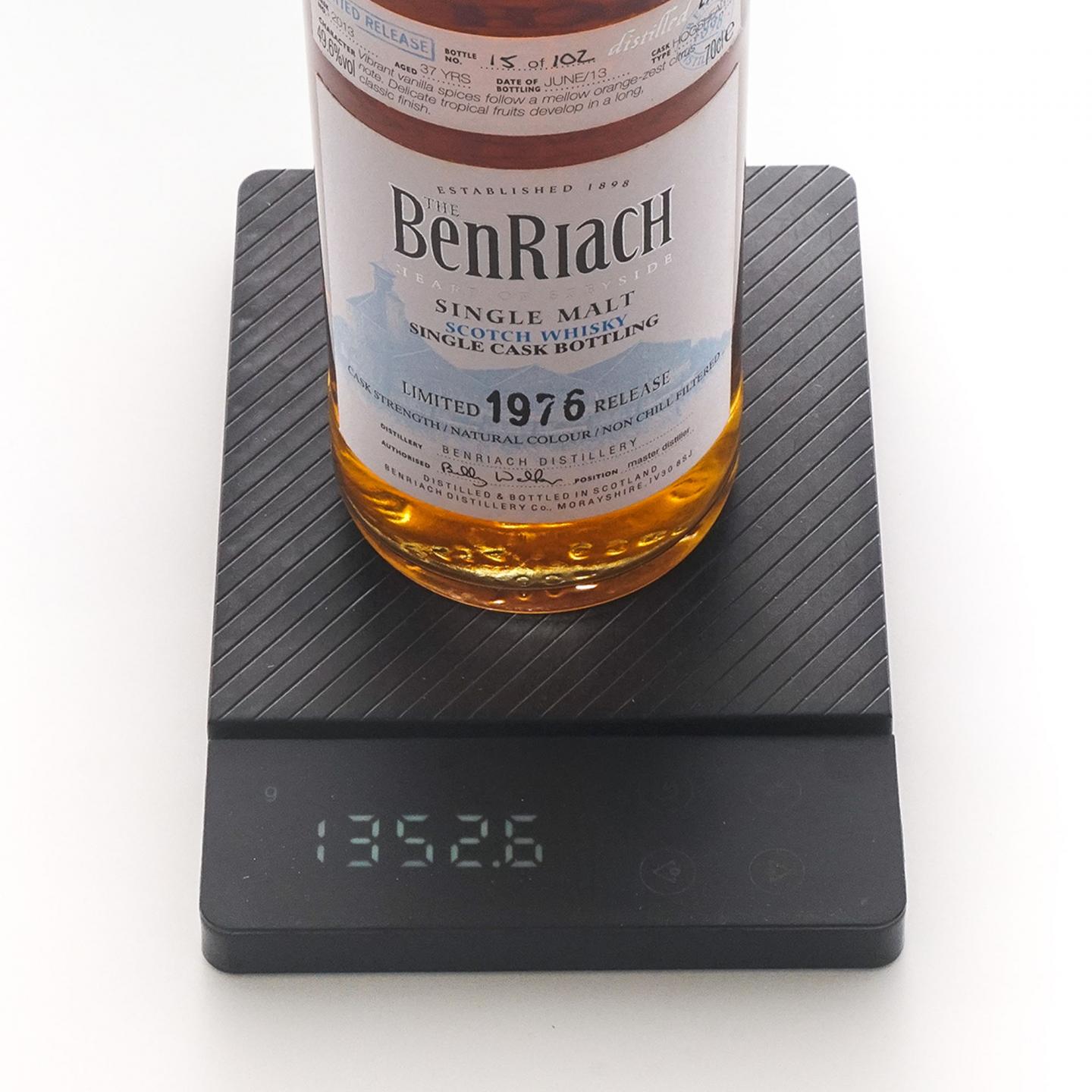 BenRiach 本利亚克 37年 1976-2013 单桶#2013