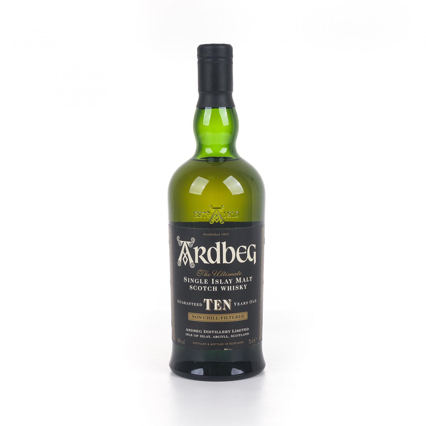Ardbeg 阿贝 10年 Ten 2000年初期版本 46%Vol.