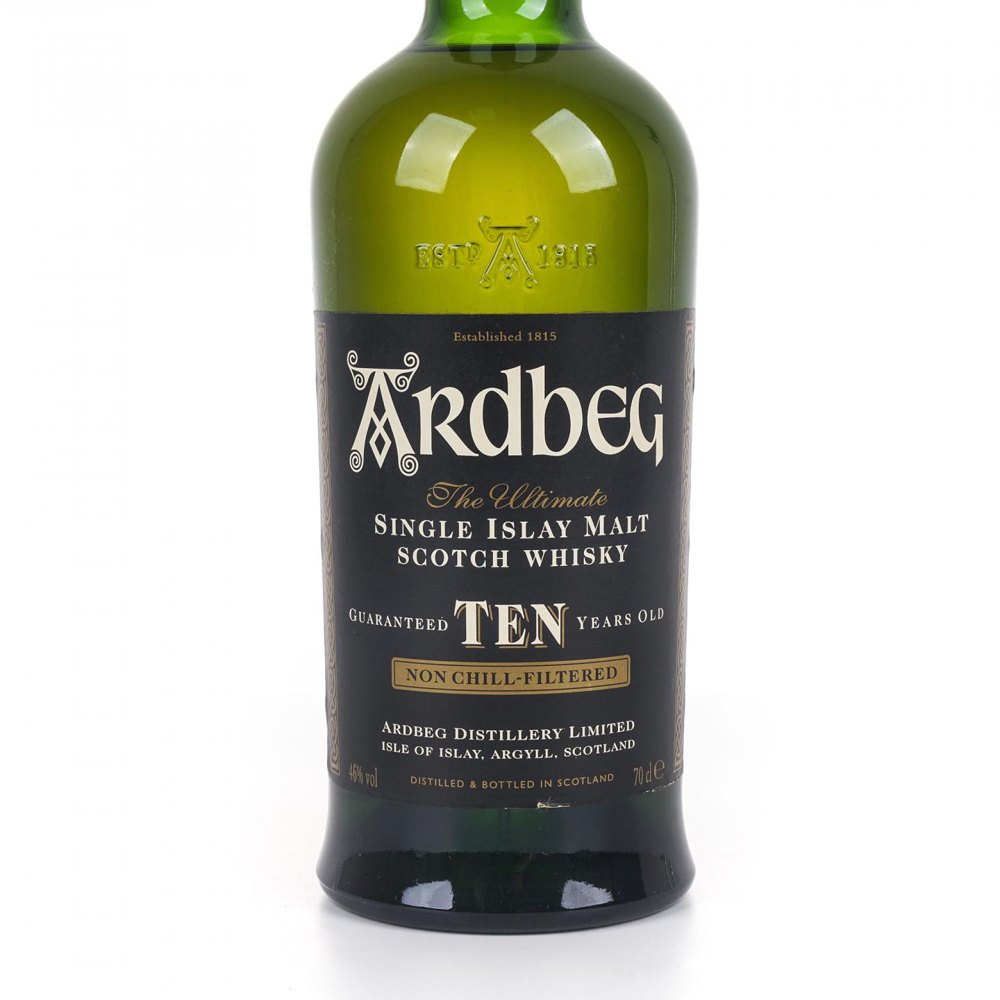 Ardbeg 阿贝 10年 Ten 2000年初期版本 46%Vol.