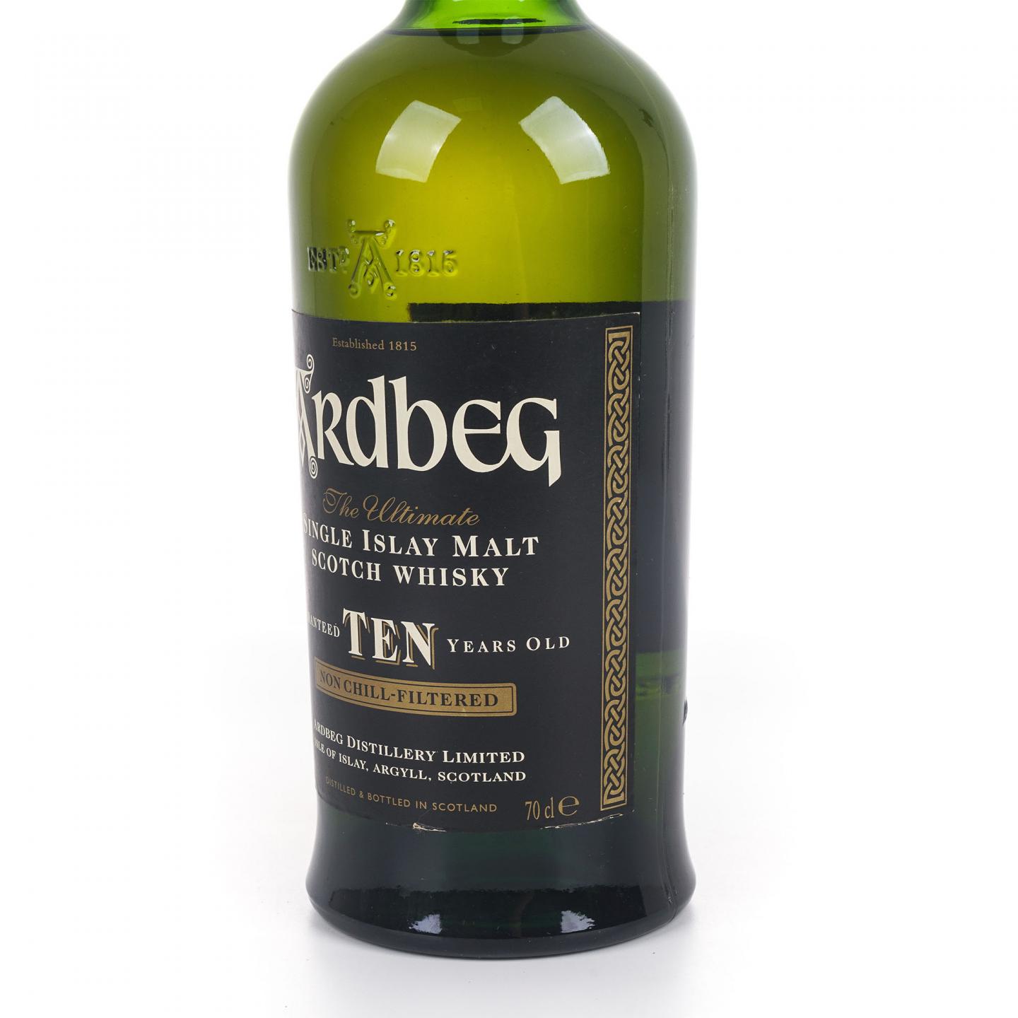Ardbeg 阿贝 10年 Ten 2000年初期版本 46%Vol.