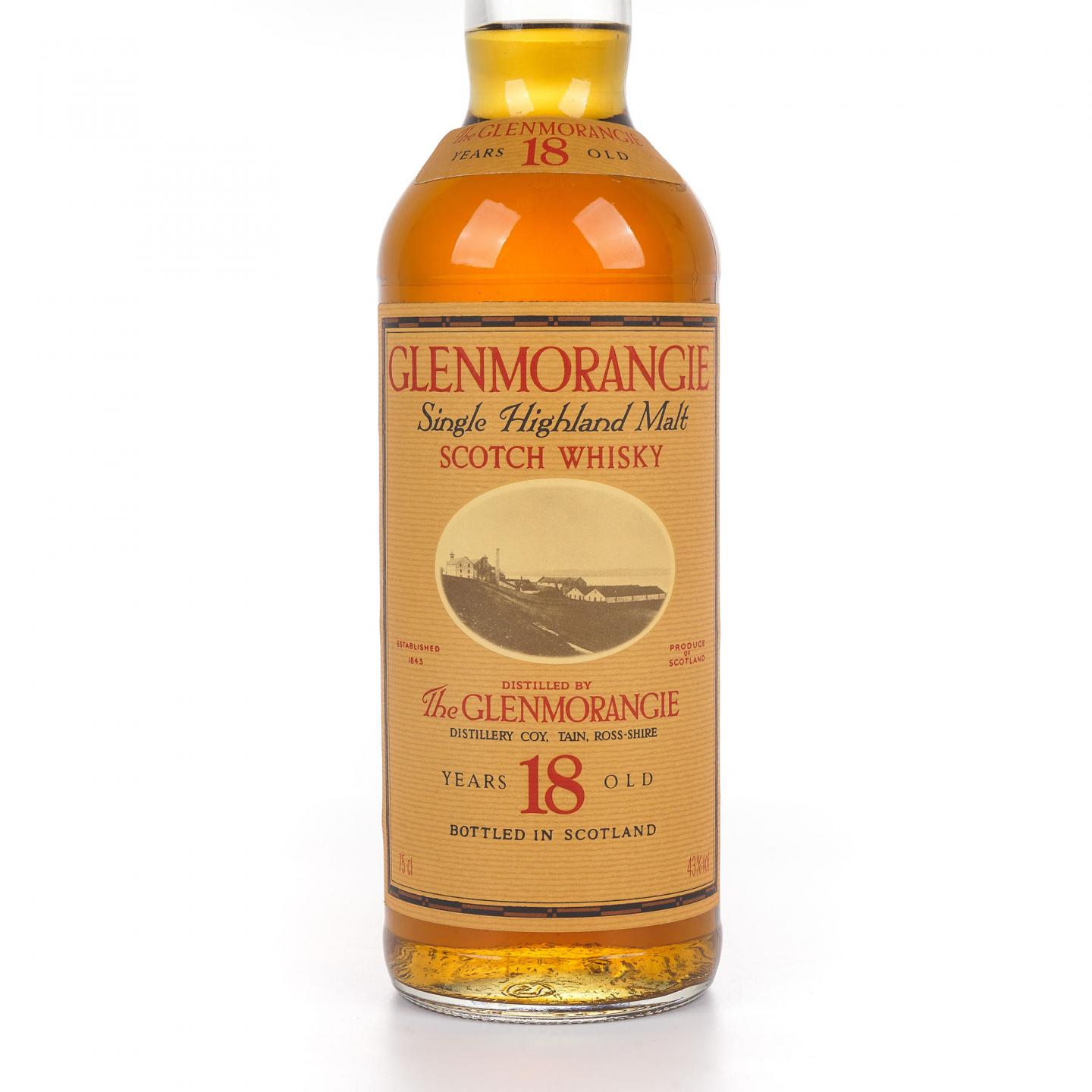Glenmorangie 格兰杰 18年 750ml 圆筒