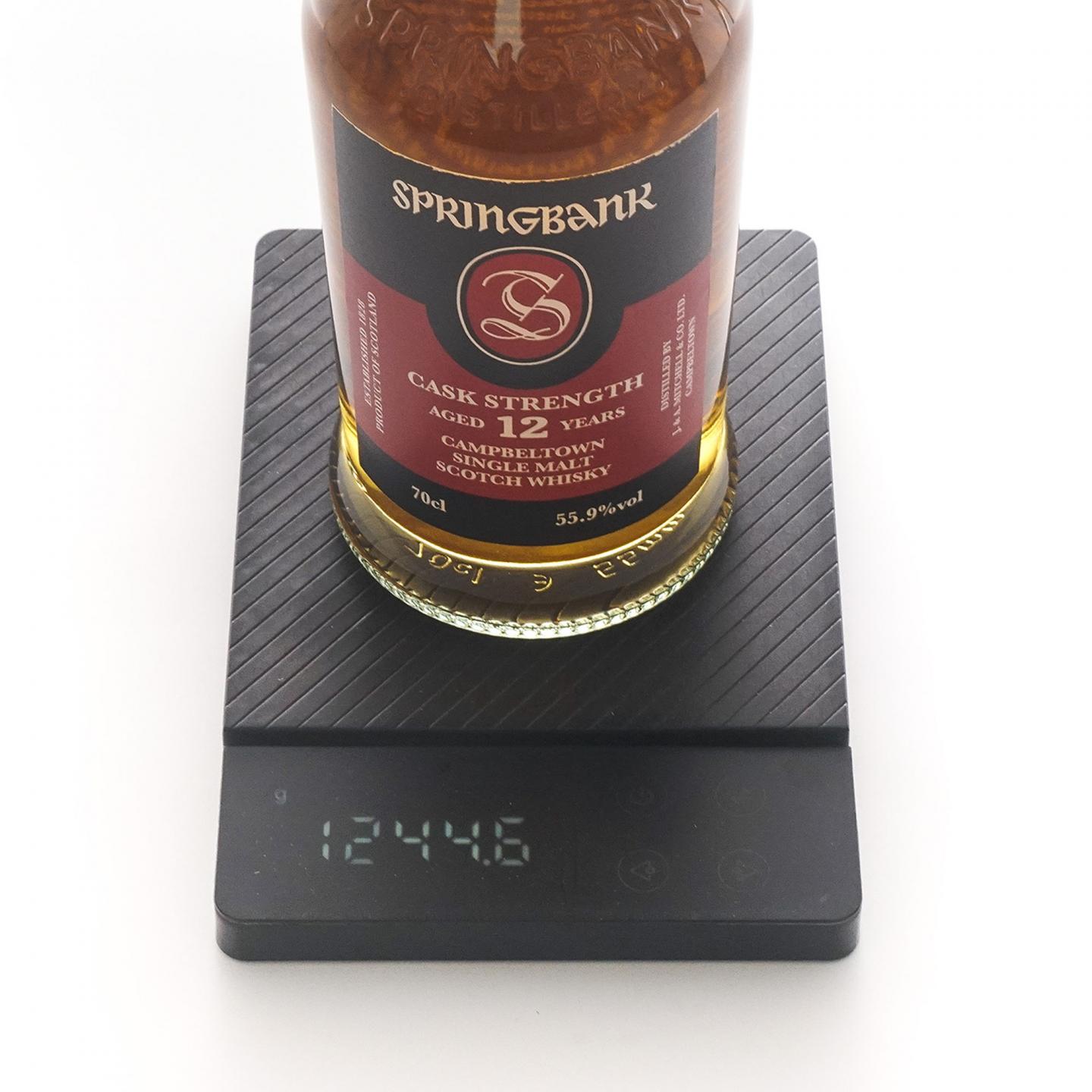 Springbank 云顶 12年 2021 桶强 55.9%