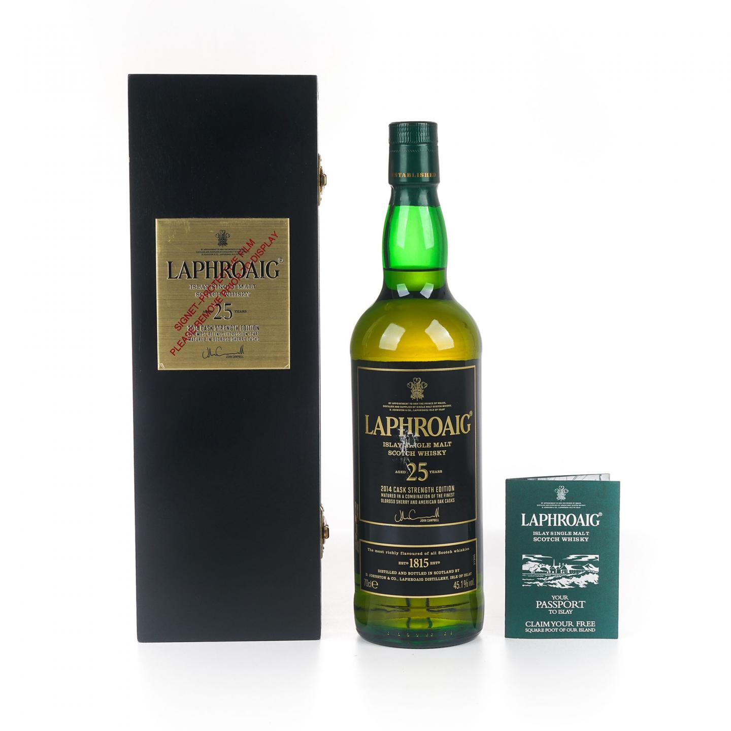 Laphroaig 拉弗格 25年 2014 桶强