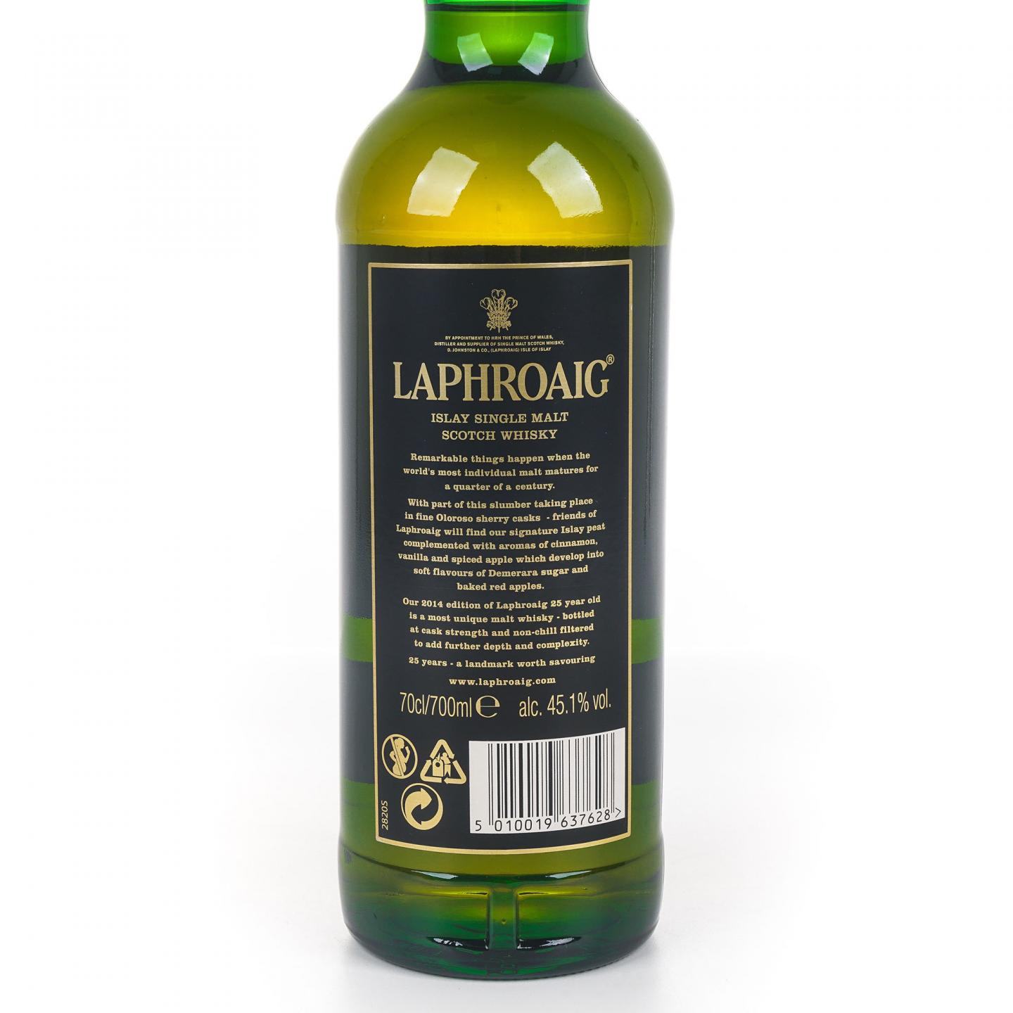 Laphroaig 拉弗格 25年 2014 桶强