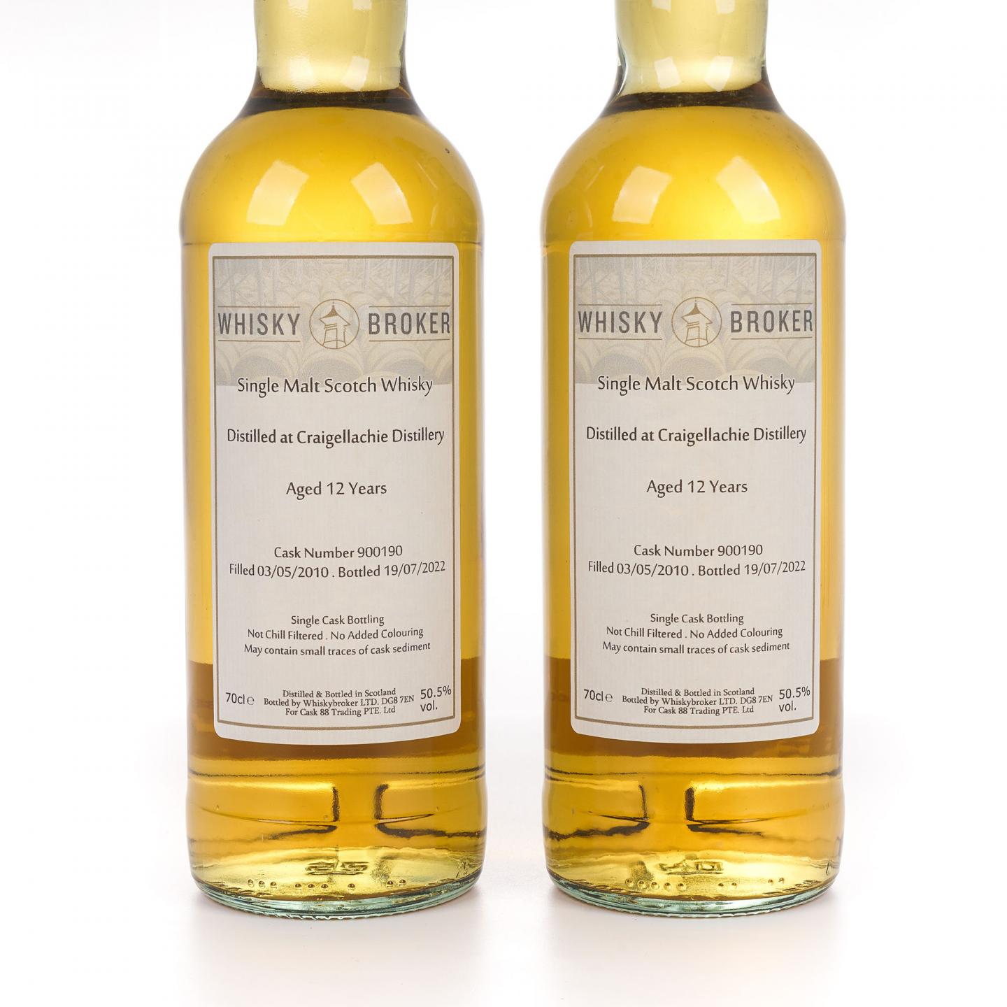 Craigellachie 克莱拉奇 12年 2010-2022 WhB 2支组