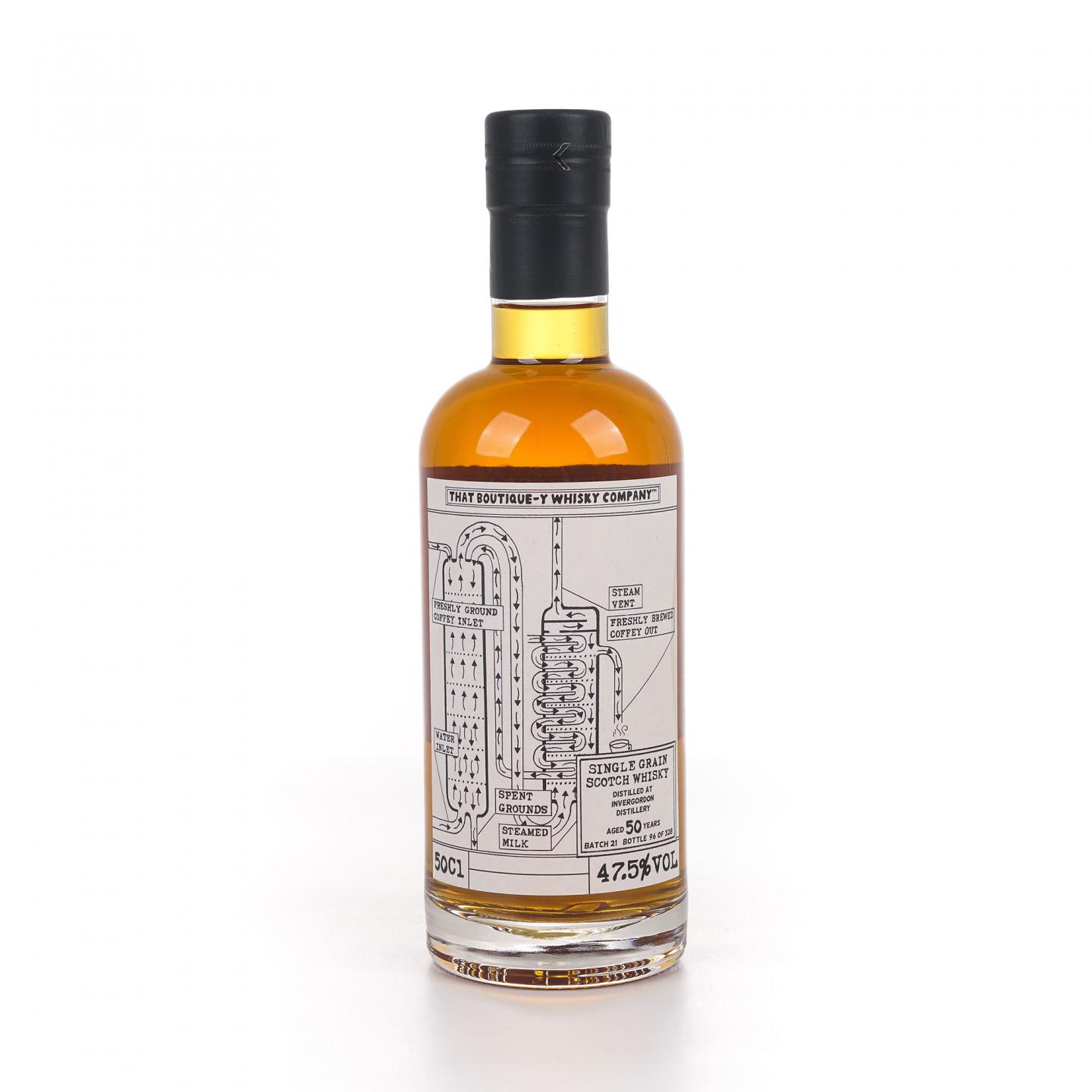 TBWC 漫画标 Invergordon 50年 Batch 21 单谷 500ML