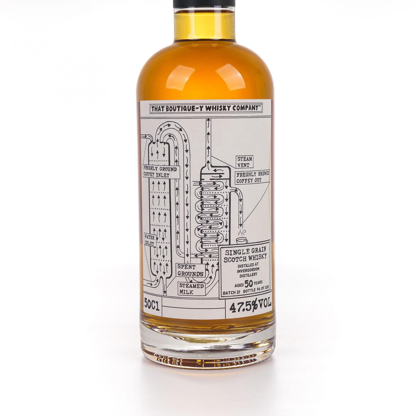 TBWC 漫画标 Invergordon 50年 Batch 21 单谷 500ML