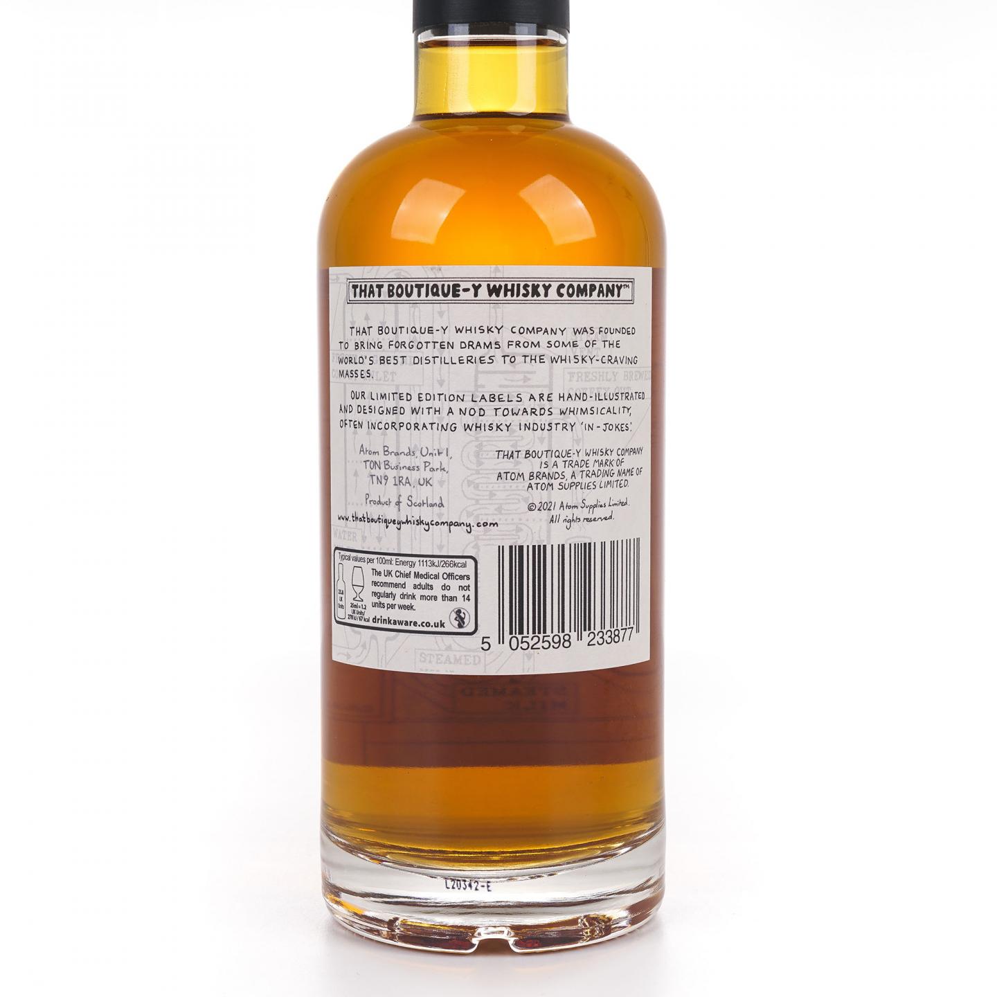 TBWC 漫画标 Invergordon 50年 Batch 21 单谷 500ML