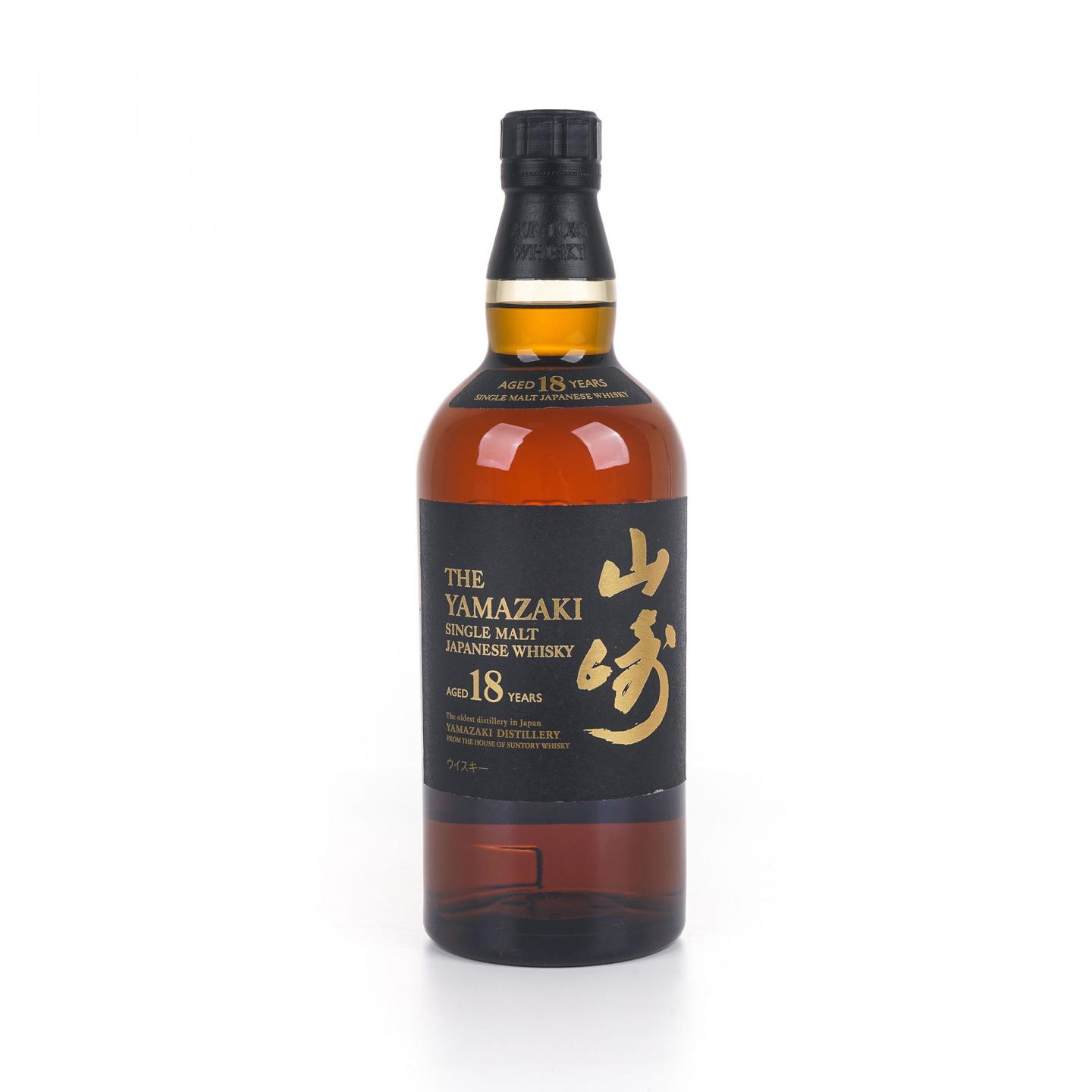 山崎 18年 金字黑标 700ml
