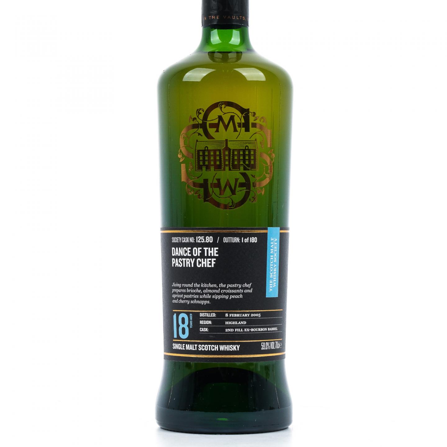 SMWS 125.80 格兰杰 18年 2005