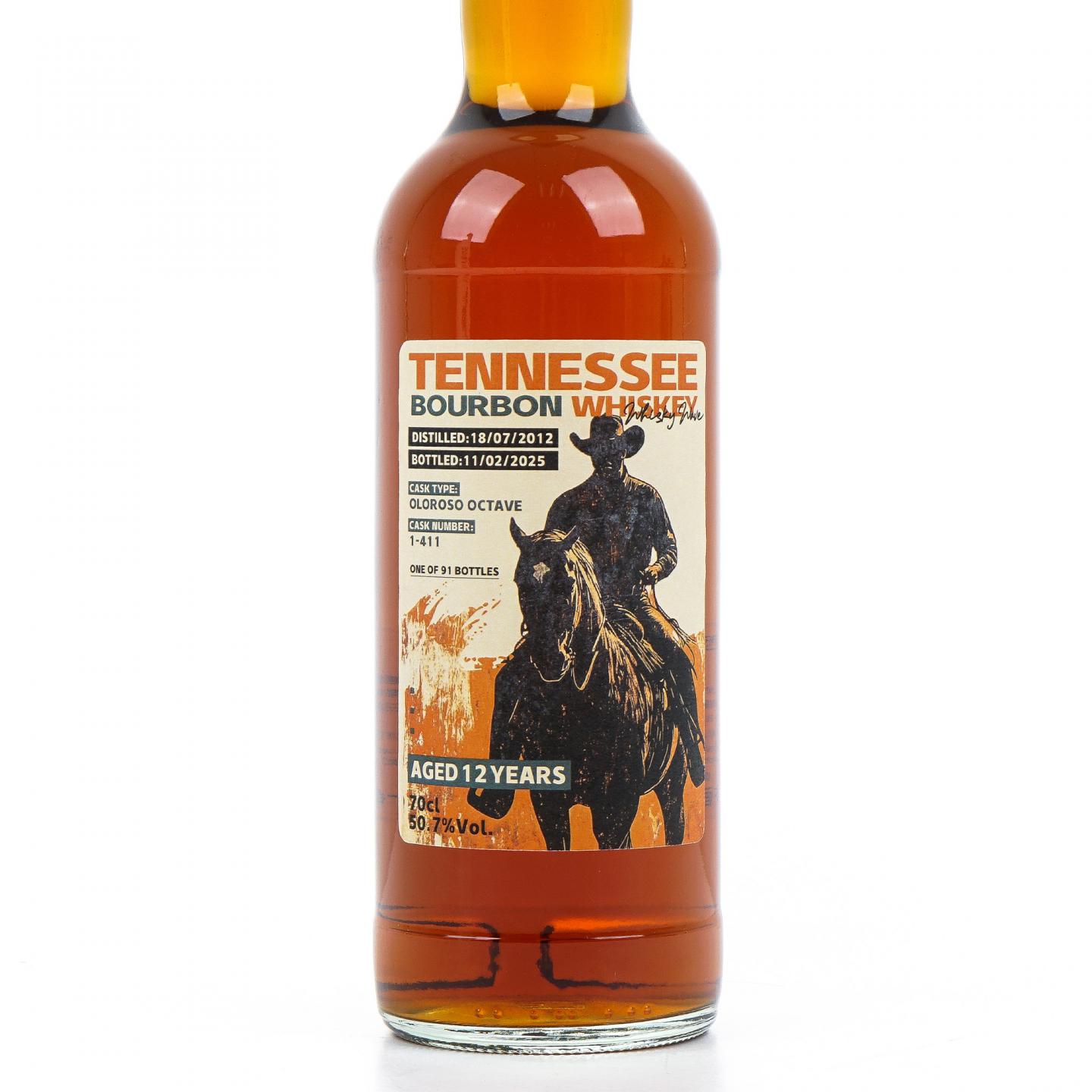Tennessee 12年 2012-2025 波本威士忌