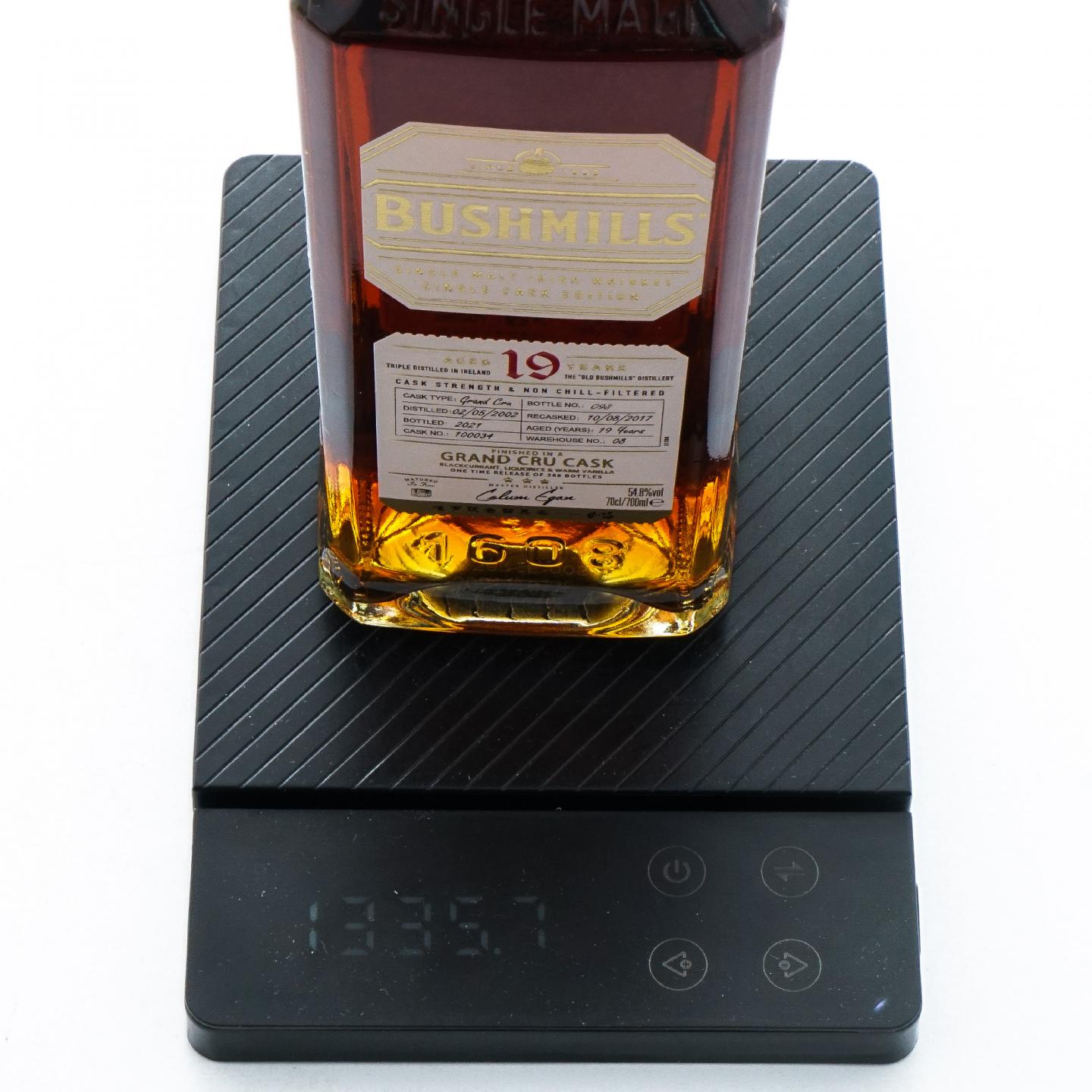 Bushmills 布什米尔 19年 2002-2021 私醇单桶系列 行货 700ml