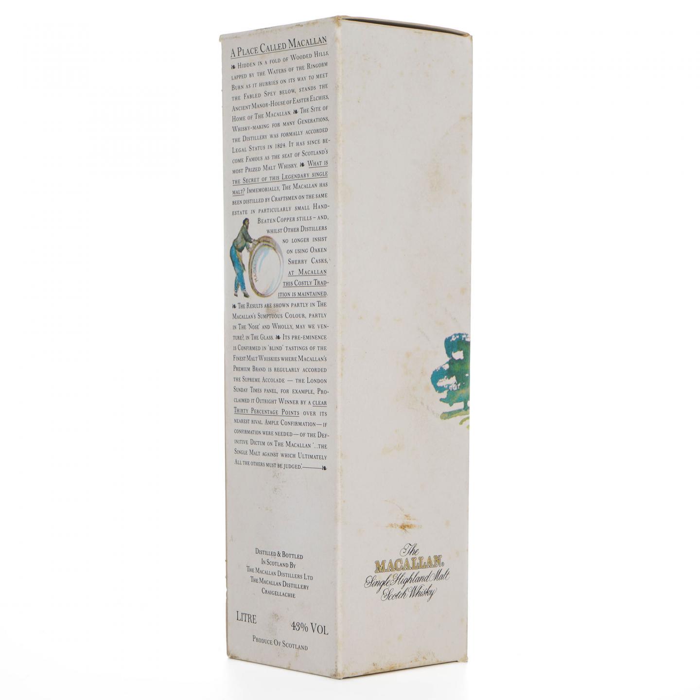 Macallan 麦卡伦 12年 雪莉桶 43%Vol. 1升装