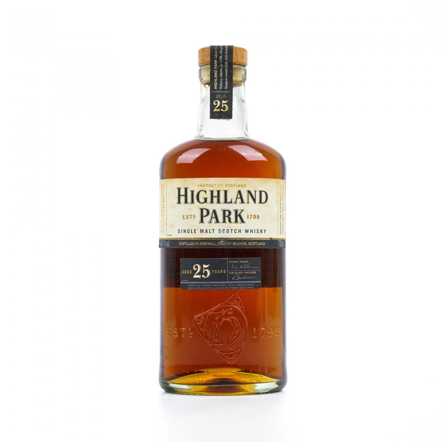 Highland Park 高原骑士 25年 48.1%Vol.