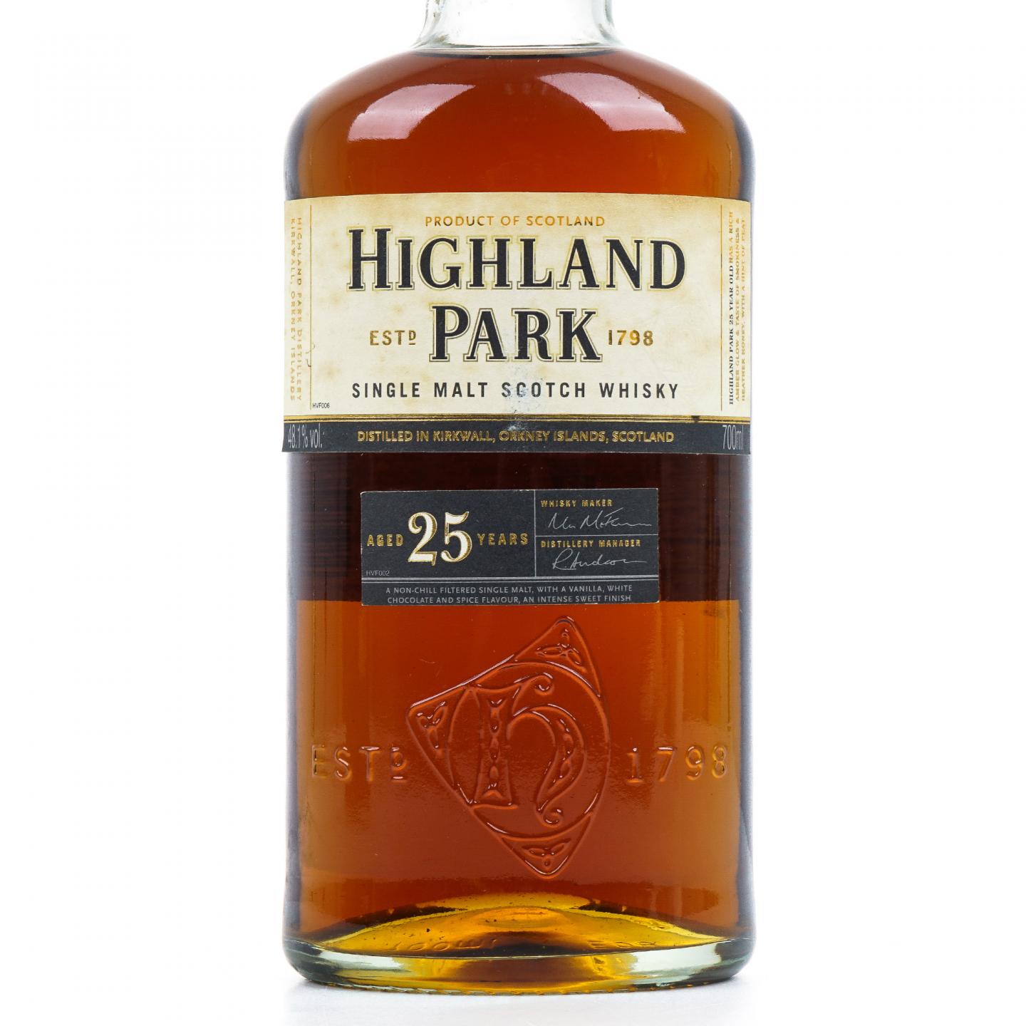 Highland Park 高原骑士 25年 48.1%Vol.
