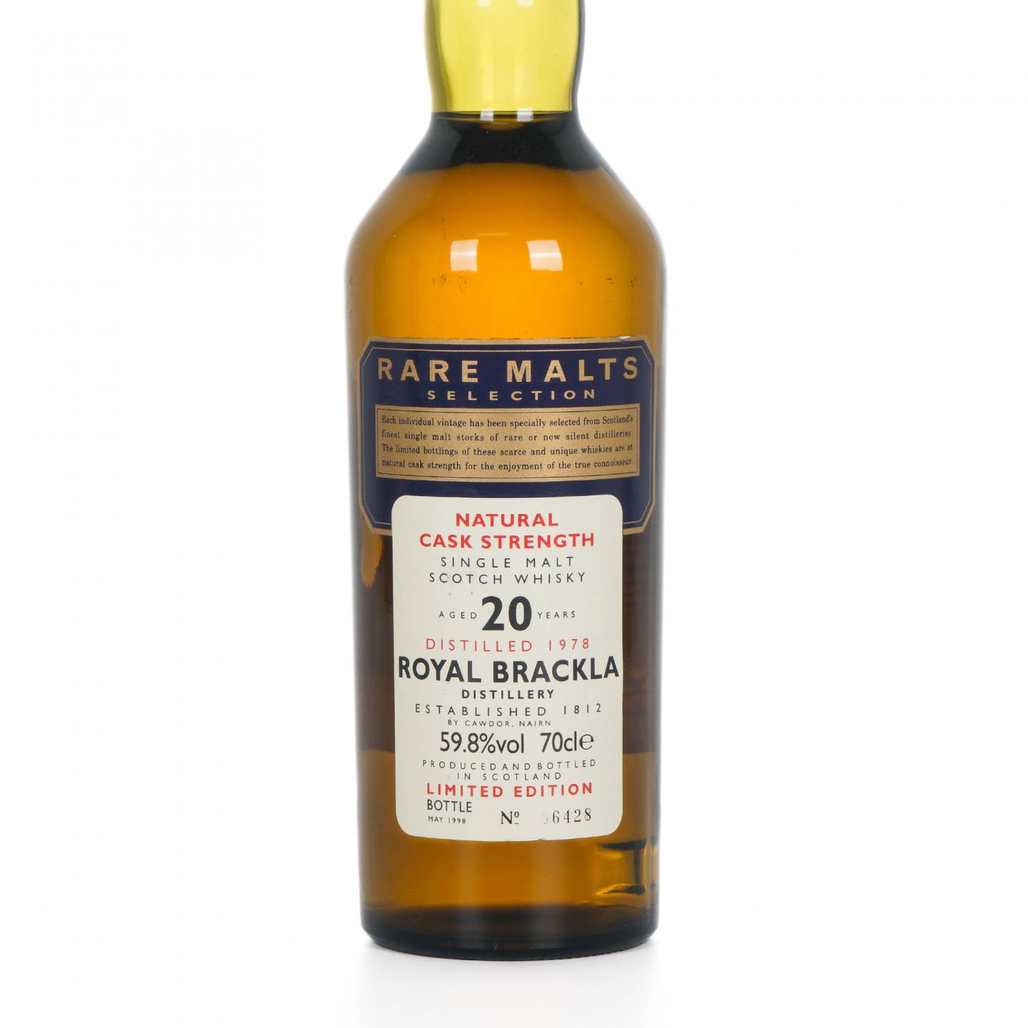 Royal brackla 皇家布莱克拉 20年 1978-1998 RMS