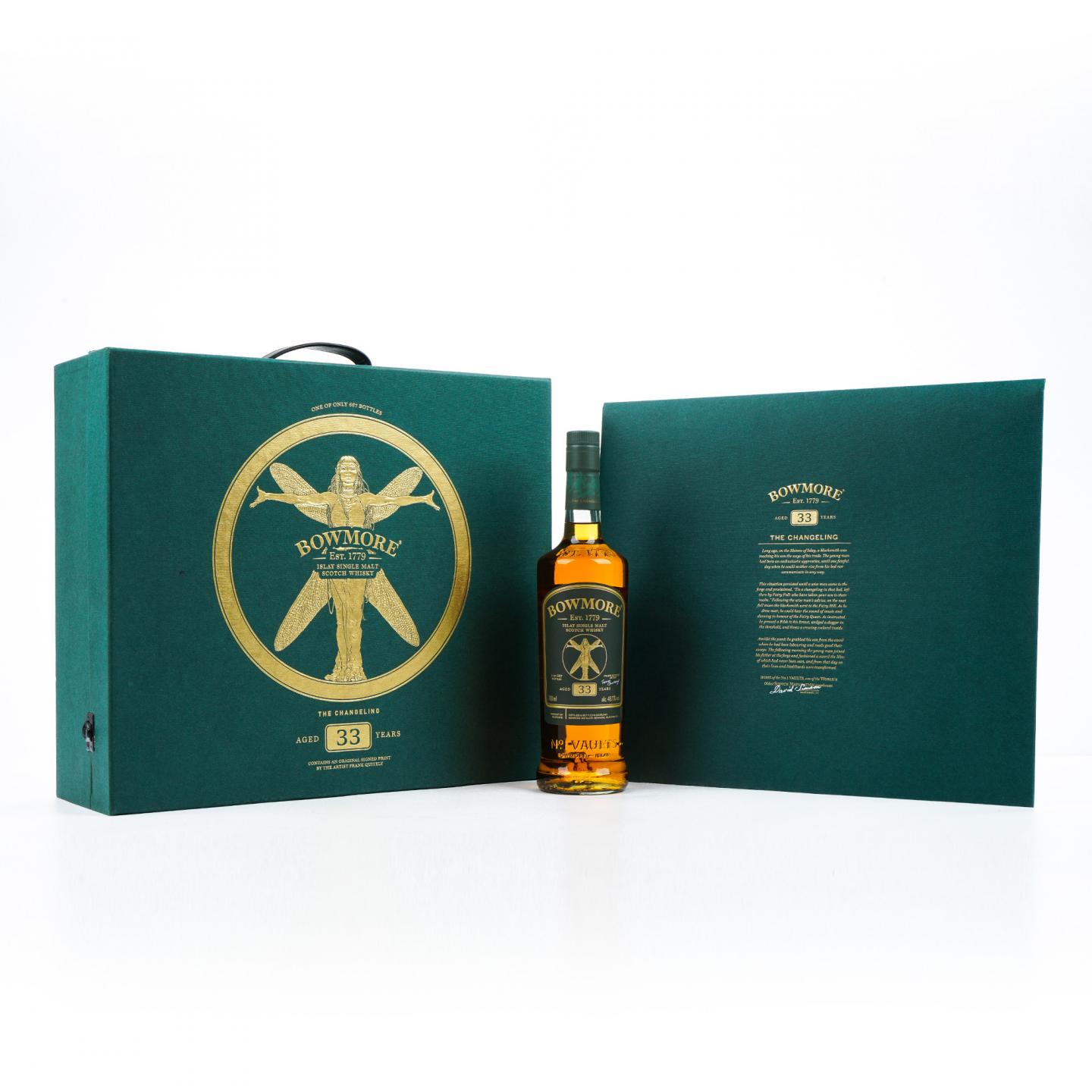 Bowmore 波摩 33年 换生灵 48.7%