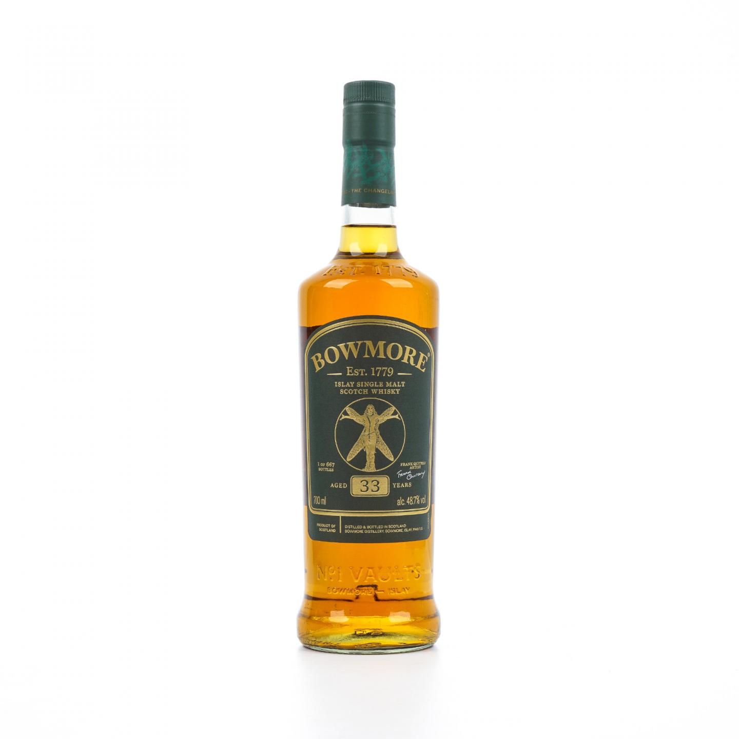 Bowmore 波摩 33年 换生灵 48.7%