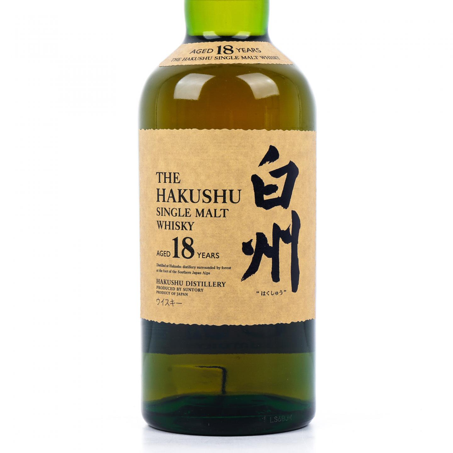白州 18年 单一麦芽 金花顶