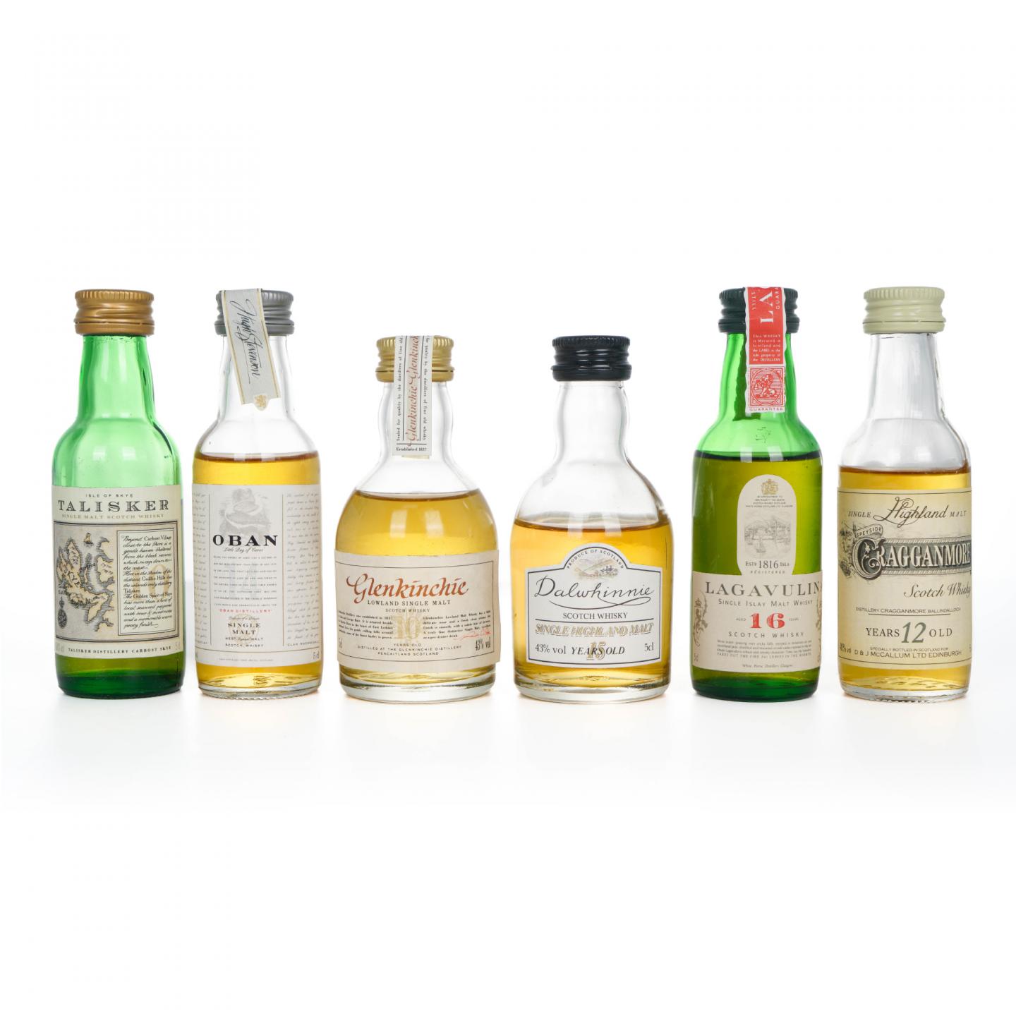 【酒版】帝亚吉欧 Classic Malts系列 6瓶组 50ML