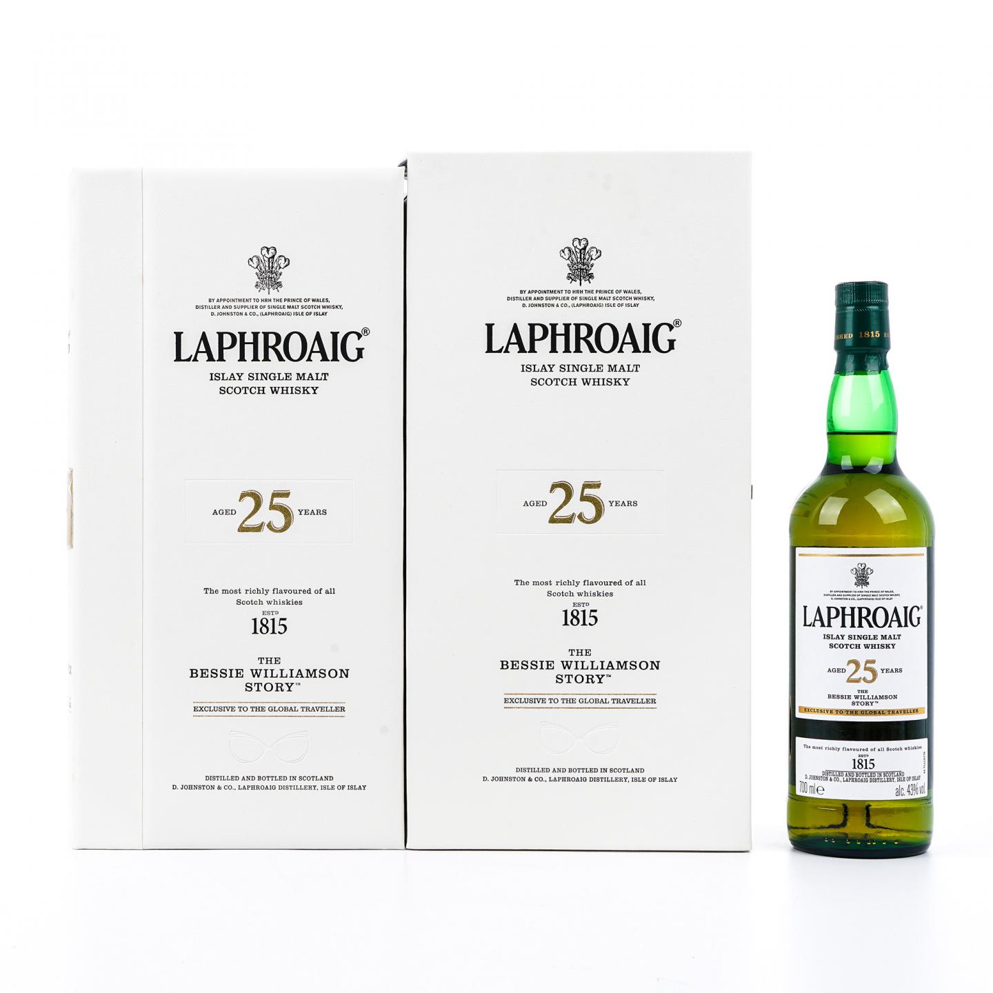 Laphroaig 拉弗格 25年 The Bessie Williamson Story 礼盒