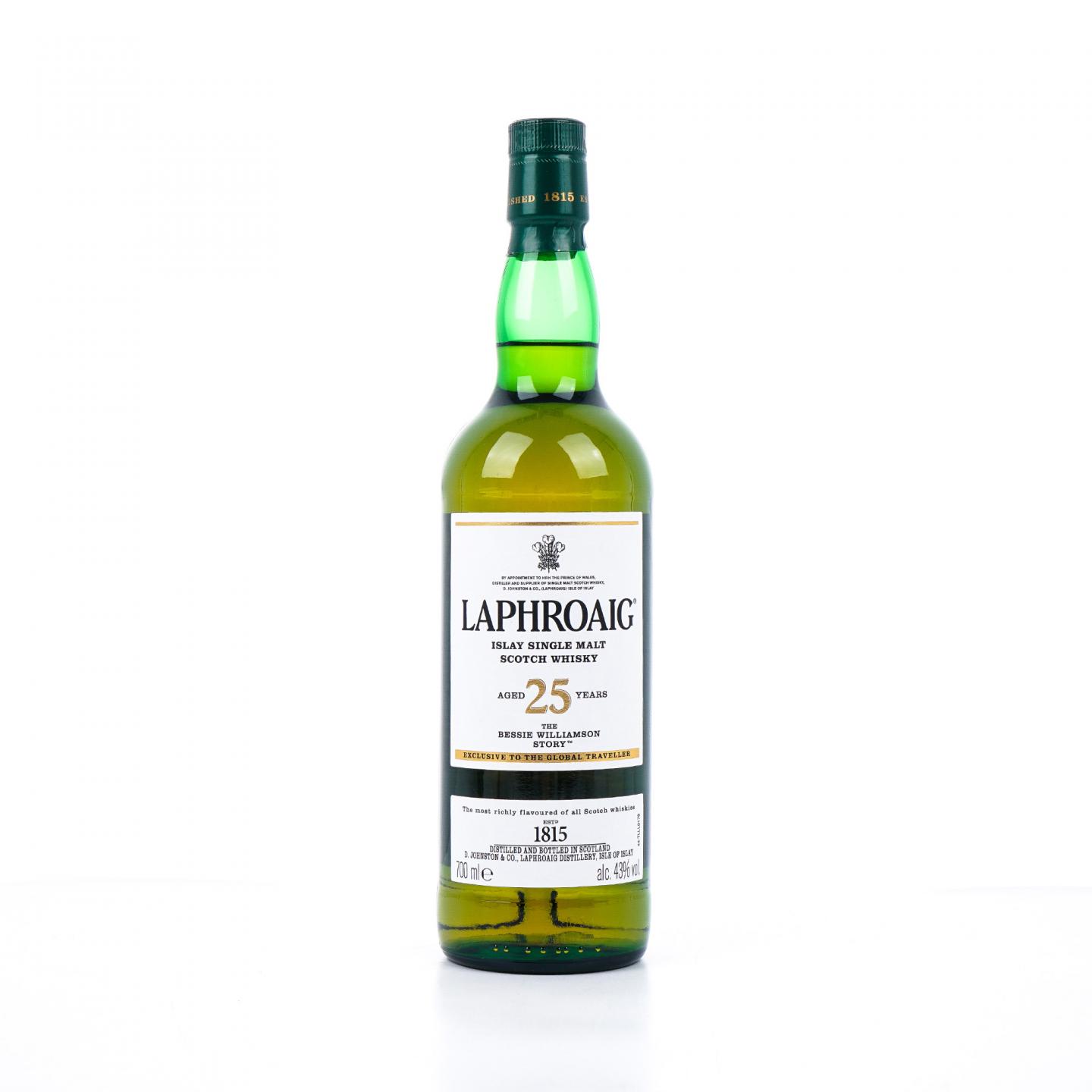 Laphroaig 拉弗格 25年 The Bessie Williamson Story 礼盒