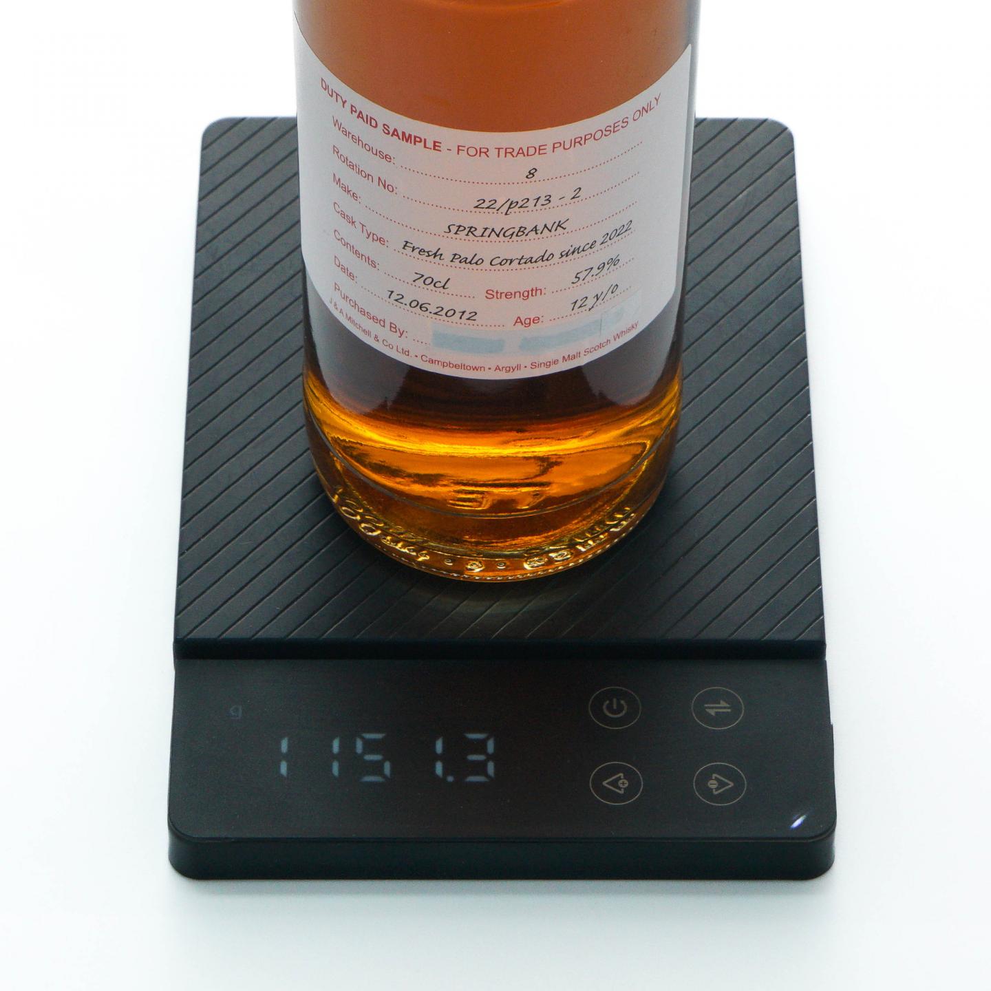 Springbank 云顶 12年 2012 完税瓶