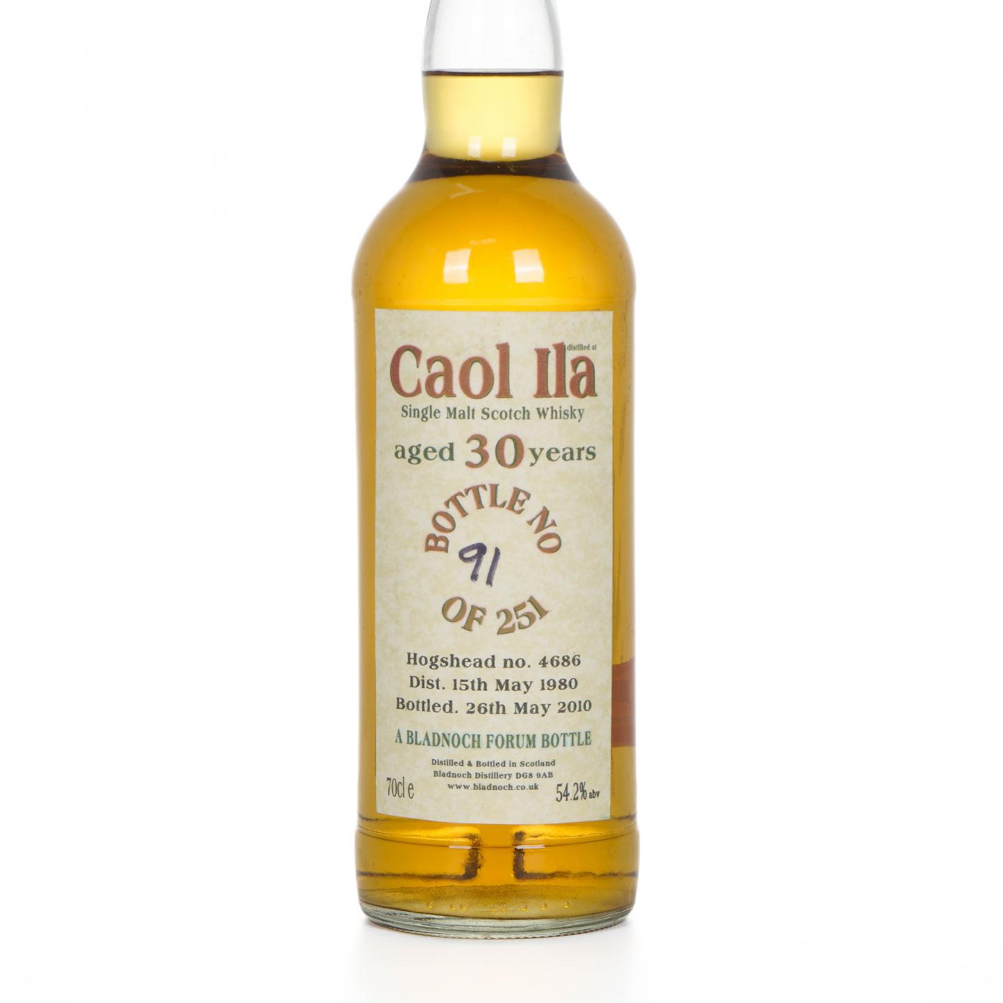 Caol Ila 卡尔里拉 30年 1980-2010 #4686