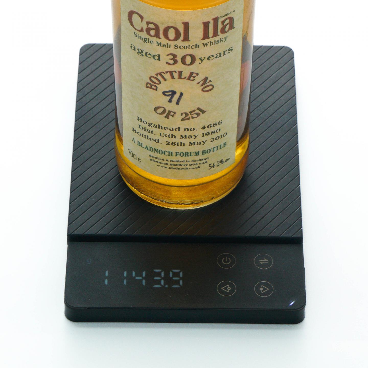 Caol Ila 卡尔里拉 30年 1980-2010 #4686