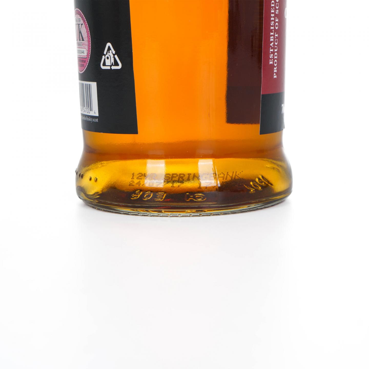 Springbank 云顶 12年 2017 红标桶强 56.5%