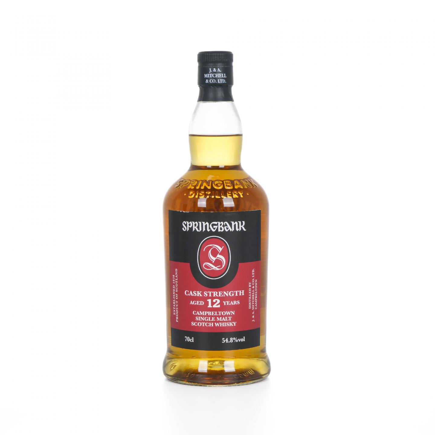 Springbank 云顶 12年 2018 桶强 54.8%