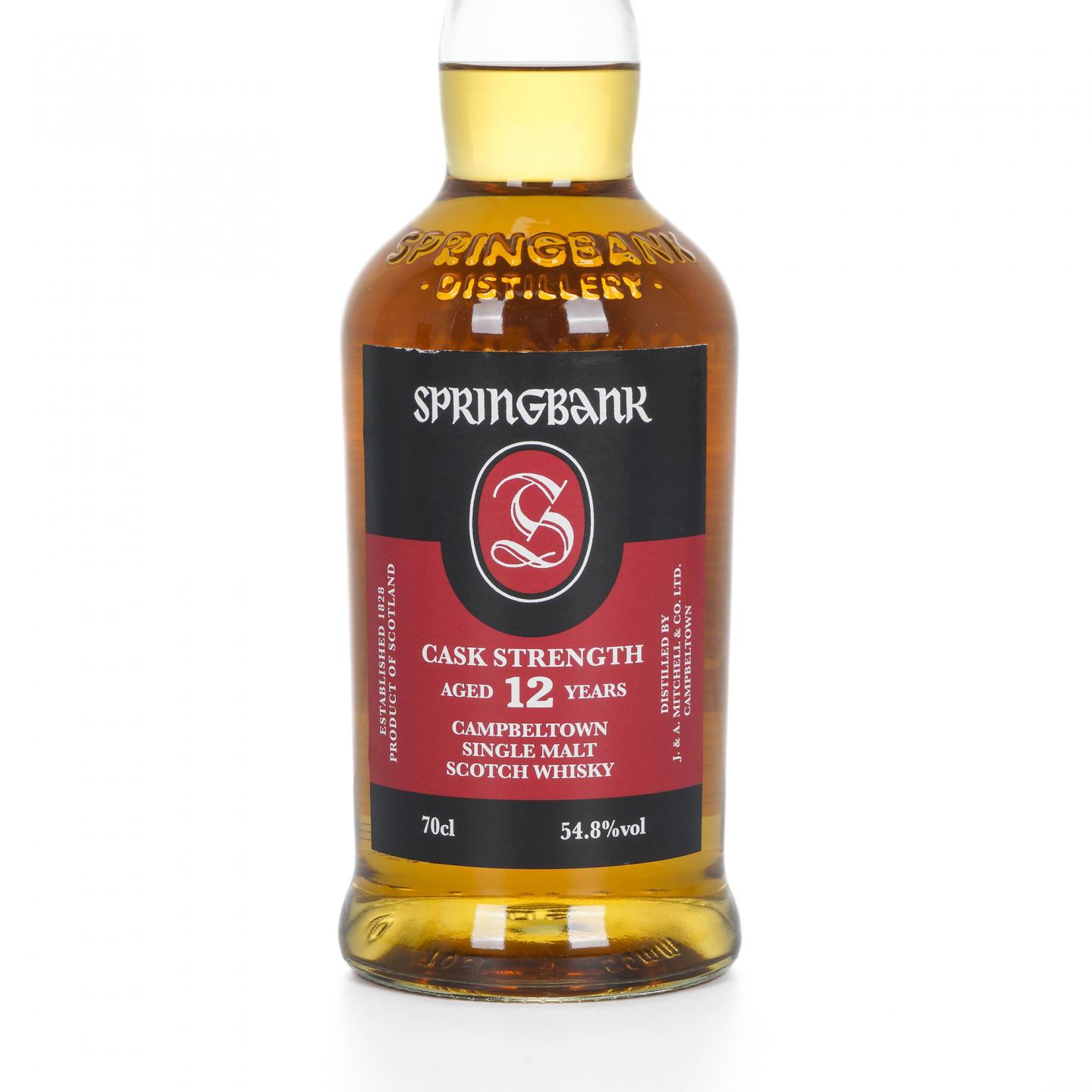 Springbank 云顶 12年 2018 桶强 54.8%