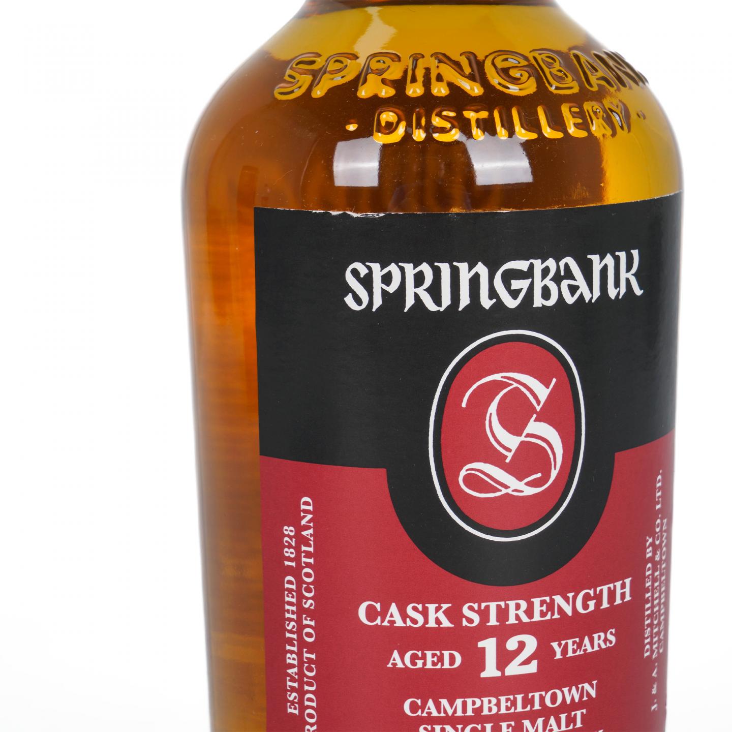 Springbank 云顶 12年 2018 桶强 54.8%
