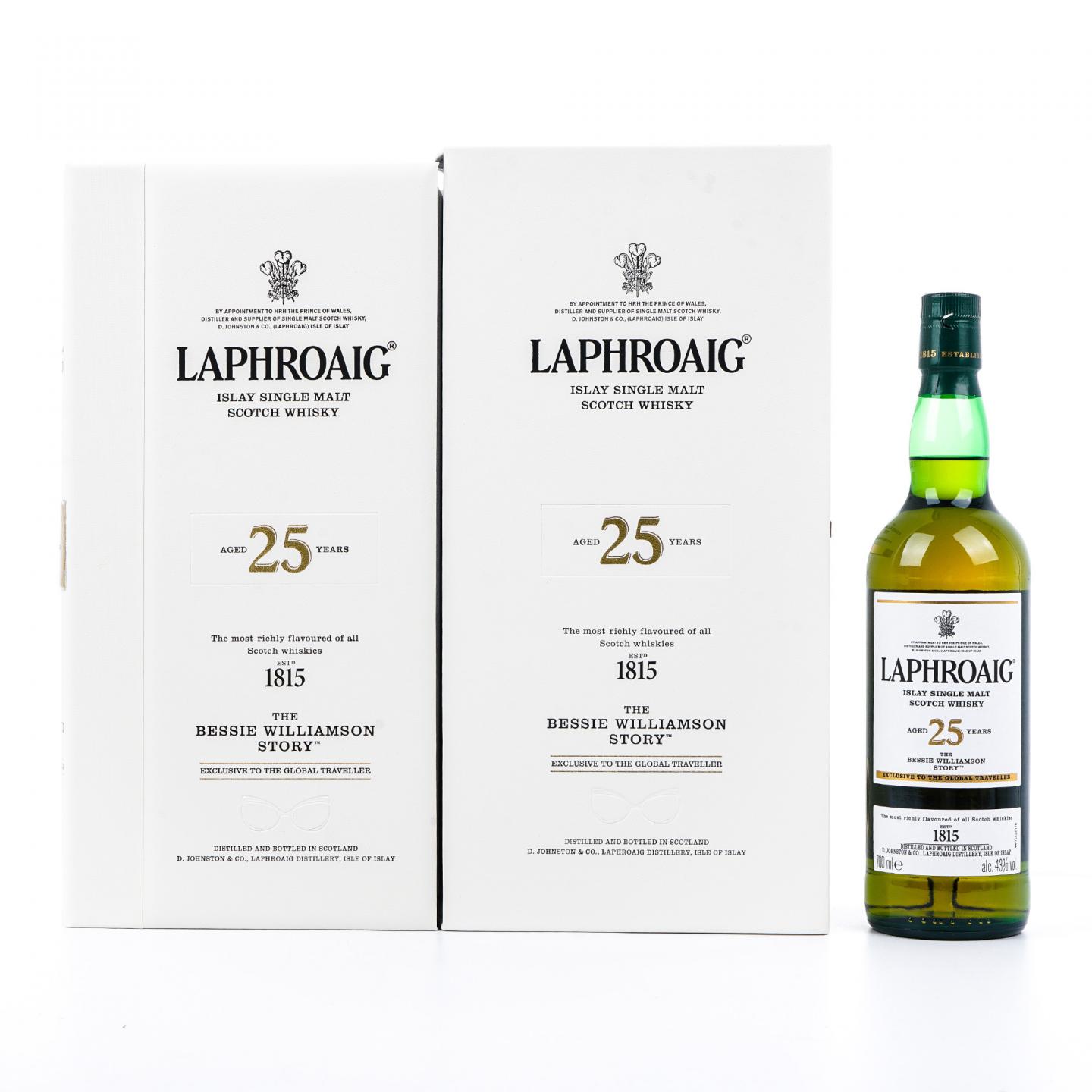 Laphroaig 拉弗格 25年 The Bessie Williamson Story 礼盒 700ml
