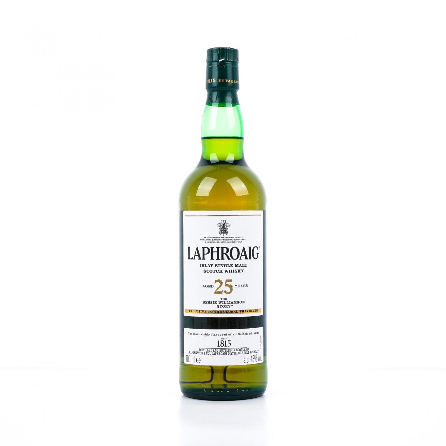 Laphroaig 拉弗格 25年 The Bessie Williamson Story 礼盒 700ml