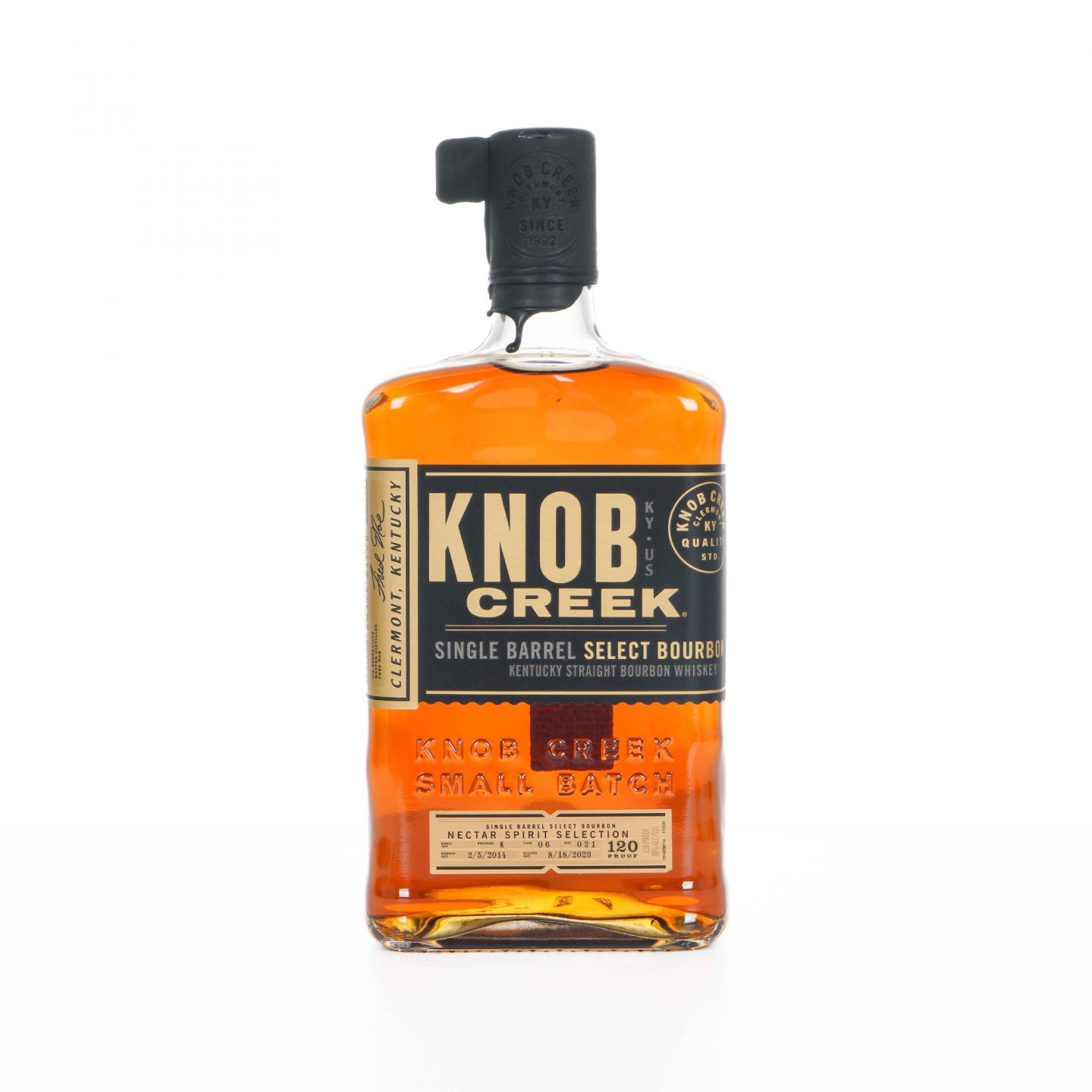 Knob Creek 诺布溪 2014-2023 单桶 波本威士忌 750ml