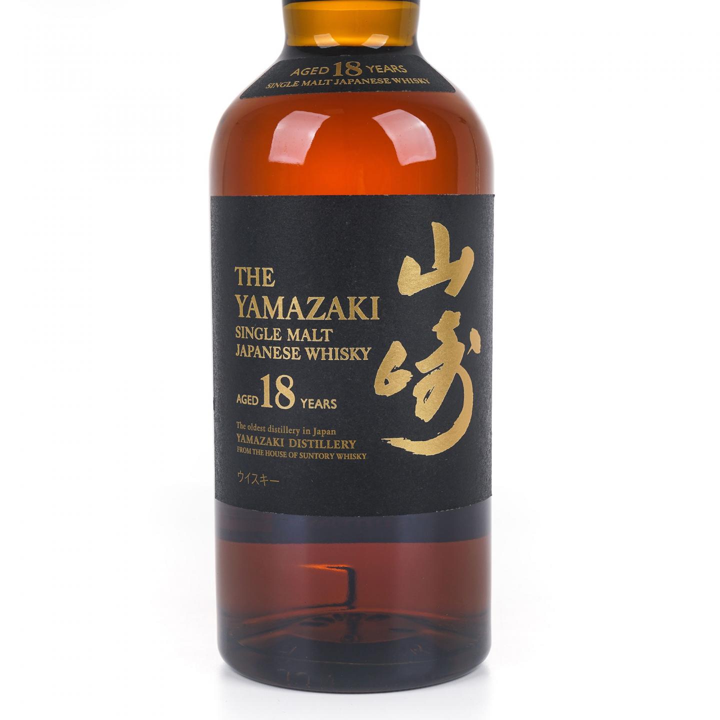 山崎 18年 金字黑标 700ml 43%