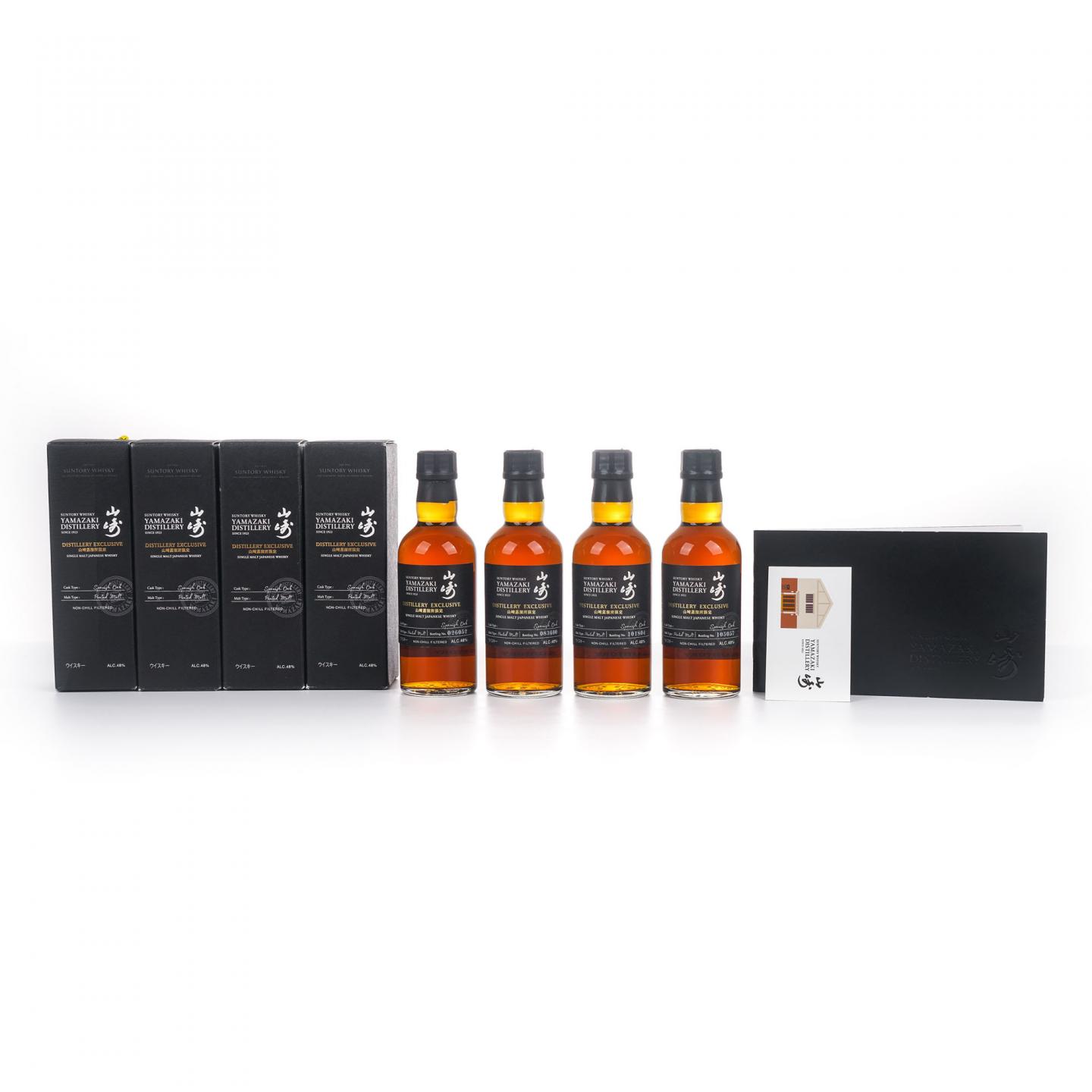 【中样】山崎蒸馏所限定 Peated Malt 4支组*180ml