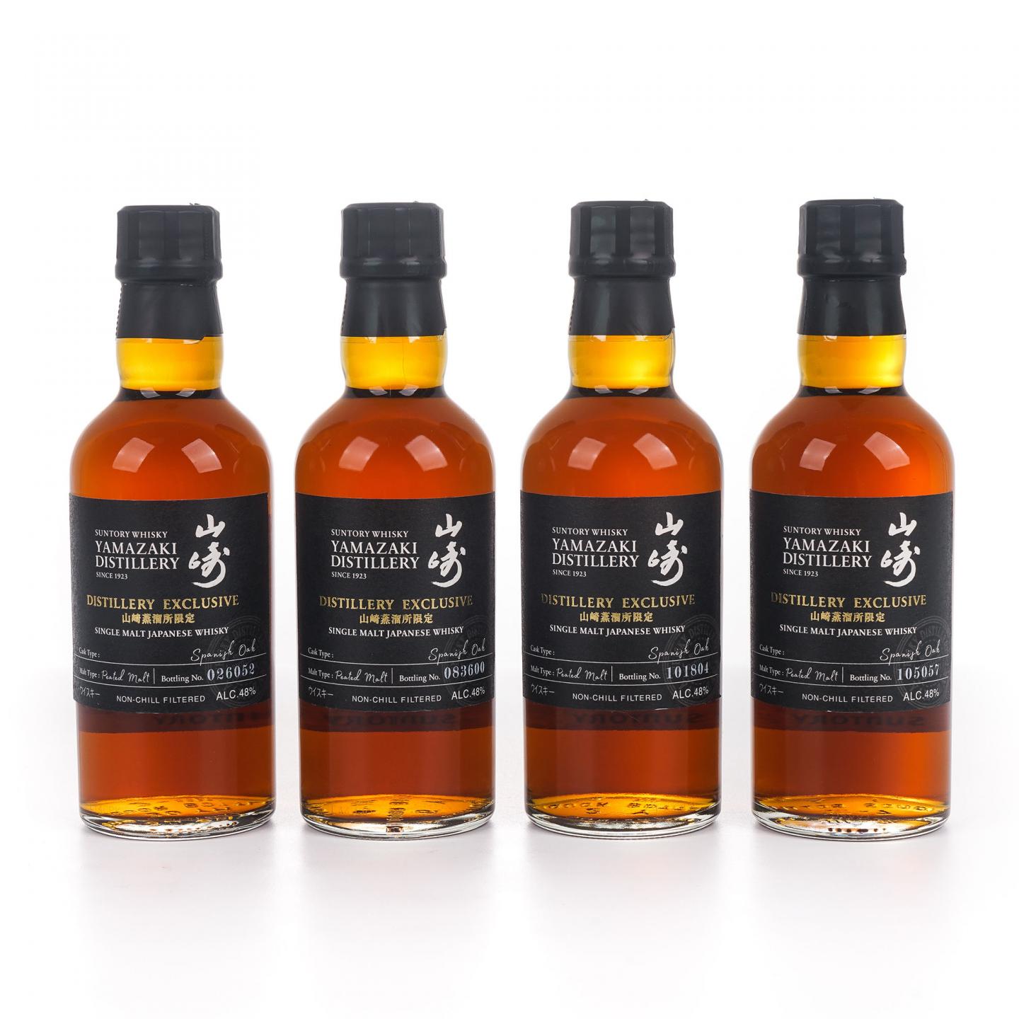 【中样】山崎蒸馏所限定 Peated Malt 4支组*180ml
