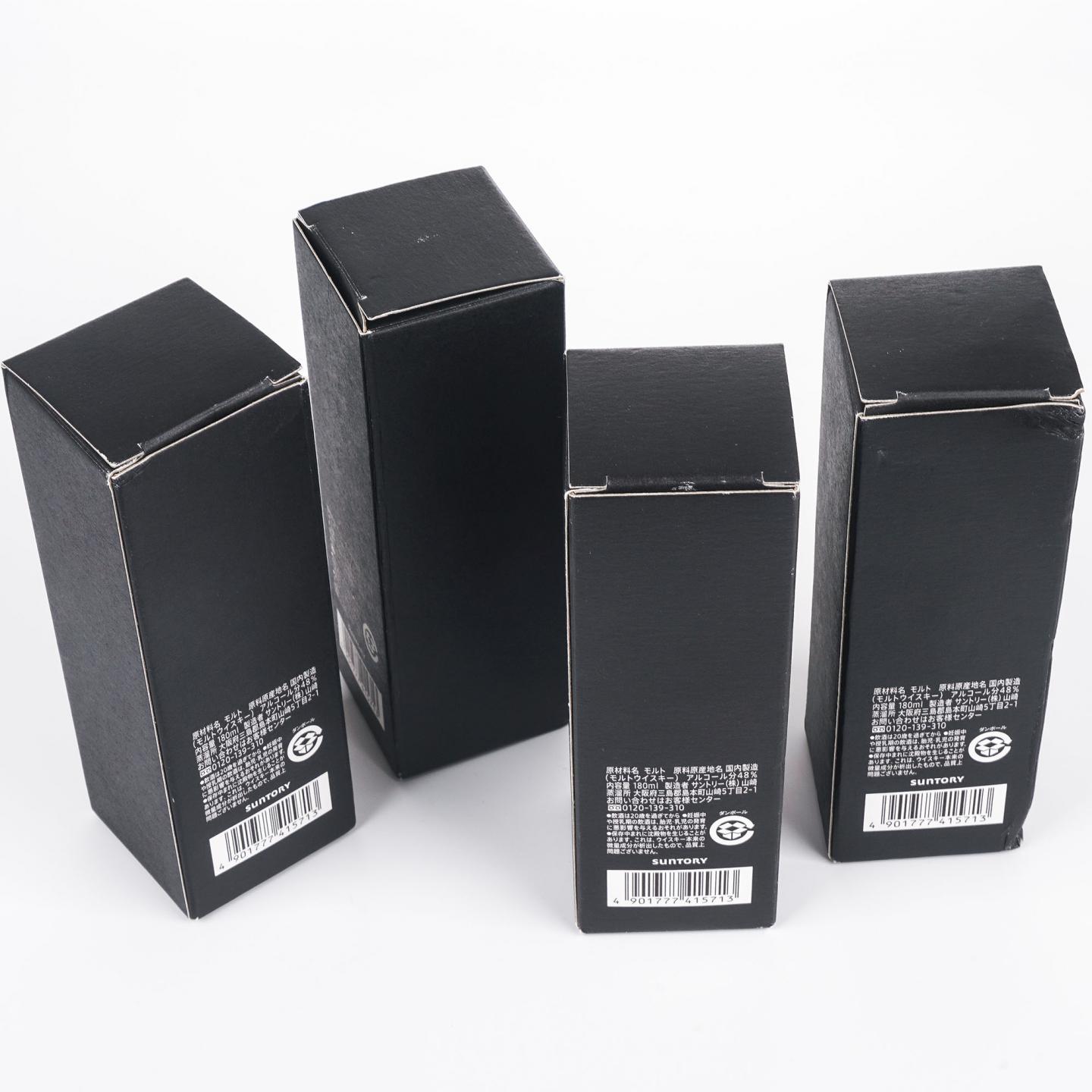 【中样】山崎蒸馏所限定 Peated Malt 4支组*180ml
