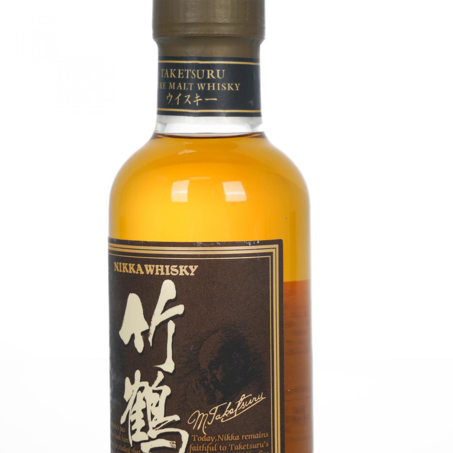 【酒版】竹鹤 12年 Pure Malt 180ml