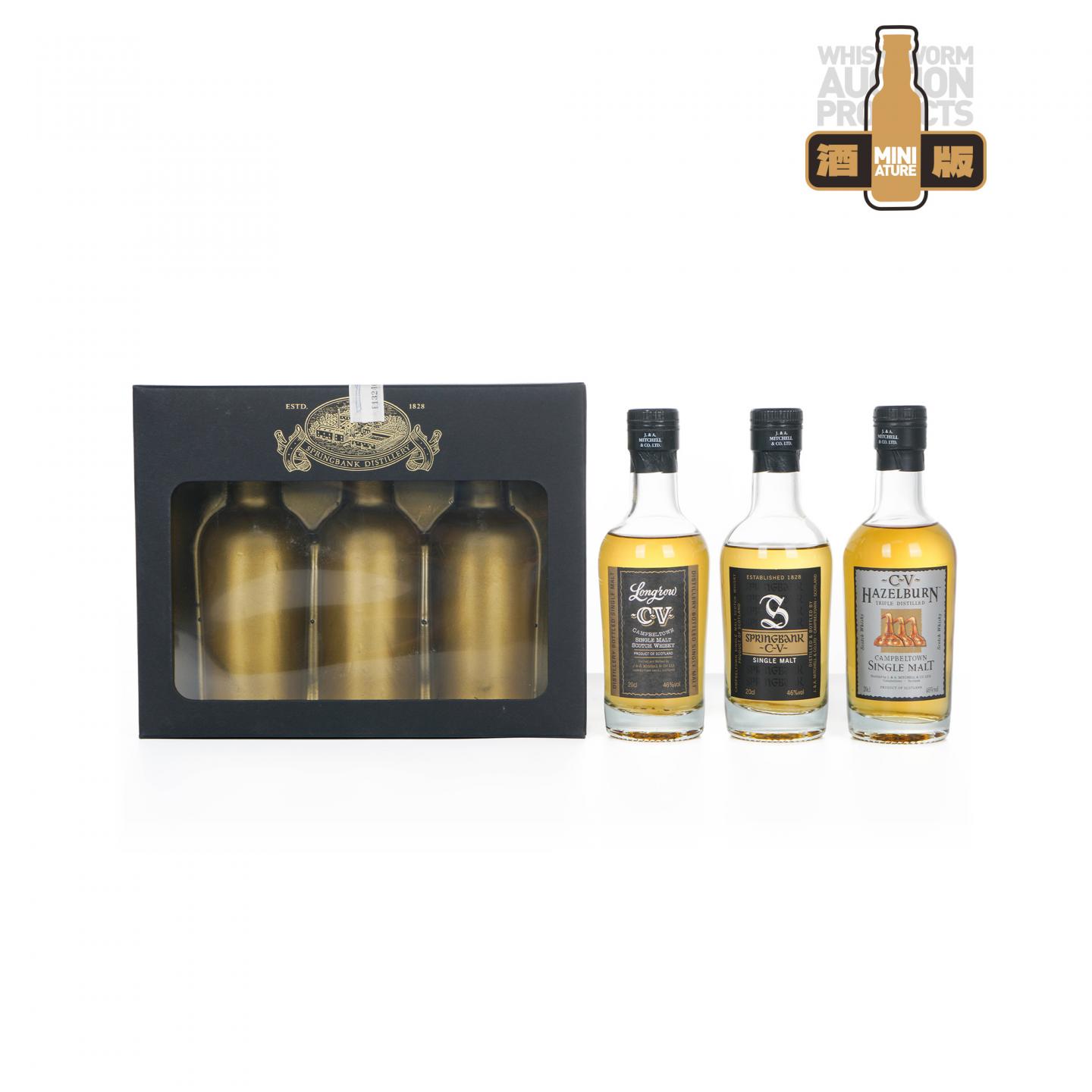 【中样】Campbeltown 云顶/哈索本/朗格罗 CV 3瓶组*200ml