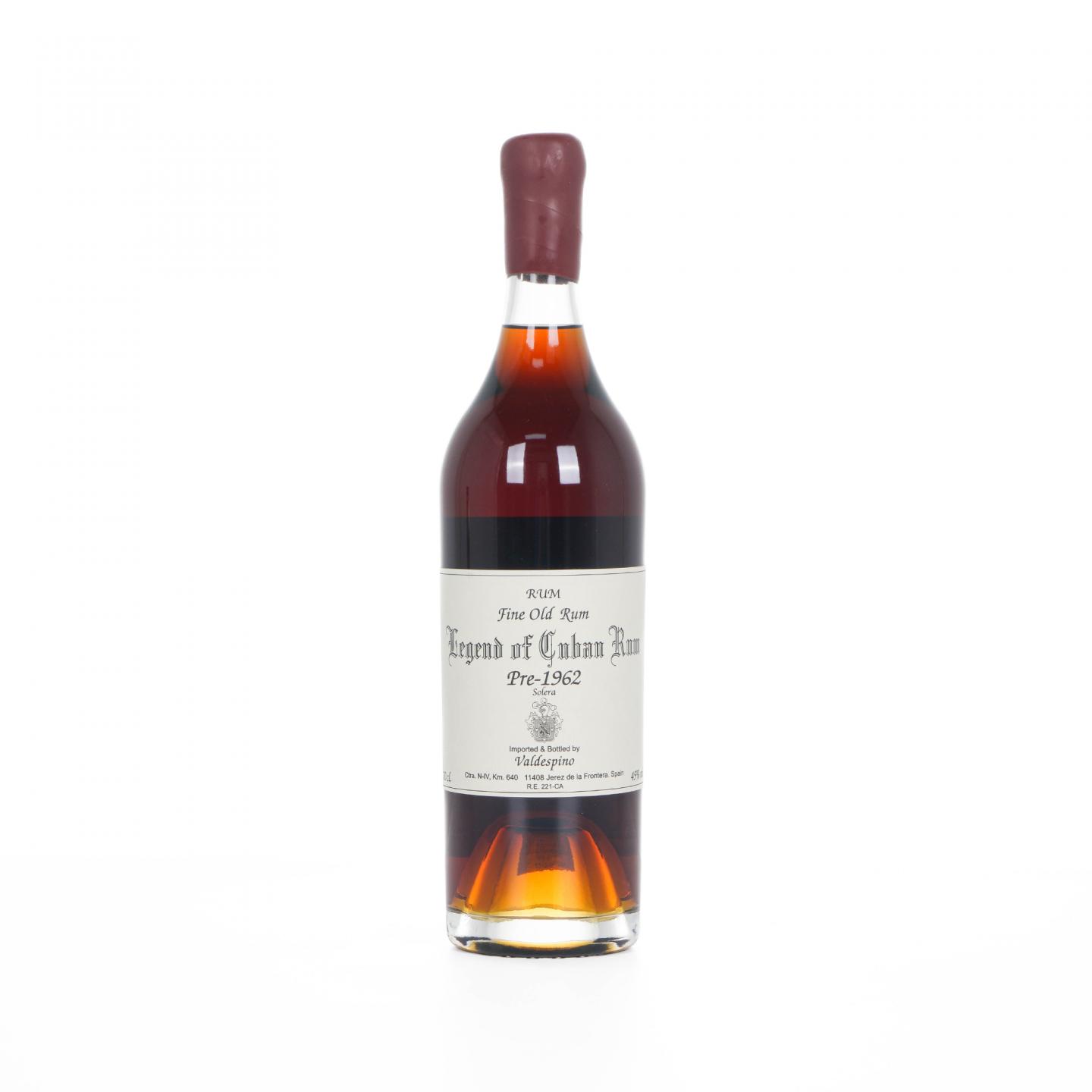 Valdespino Legend of Cuban Rum Pre-1962 朗姆酒 1940年代 700ml