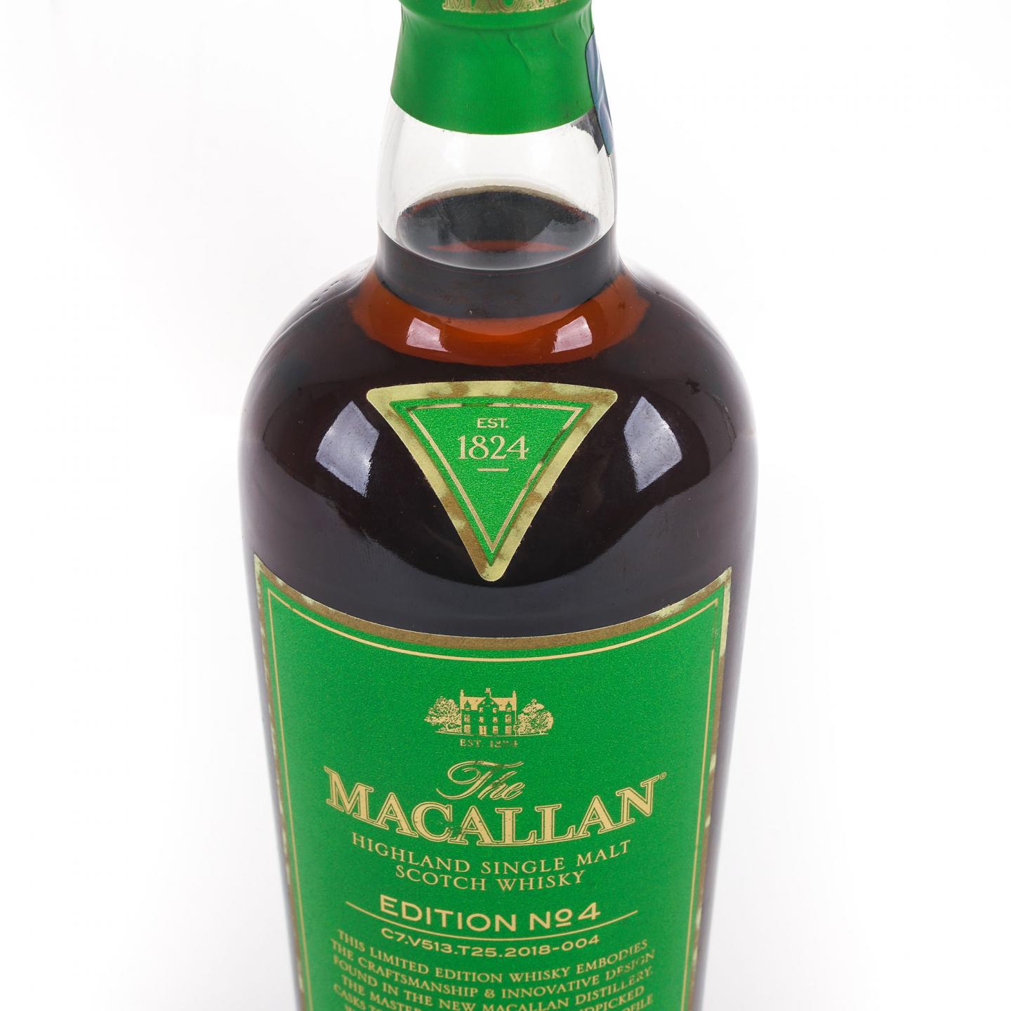 Macallan 麦卡伦 Edition No.4 绿标 750ml