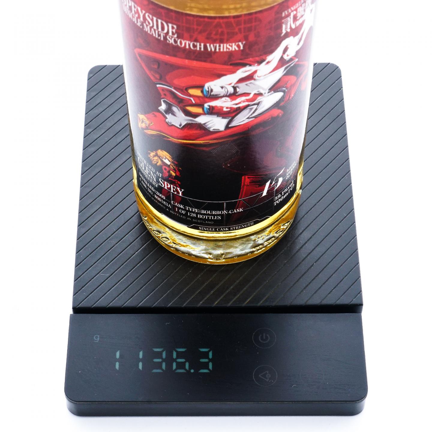 Glen Spey 格兰斯贝 15年 2009 EVA二号机明日香 30周年联名款 礼盒套装