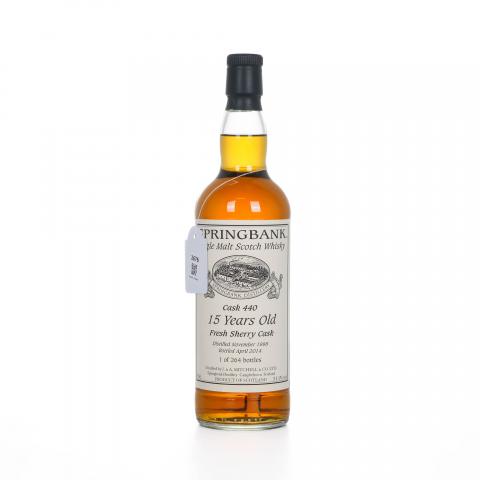 Springbank 云顶 15年 1998-2014 雪莉桶#440