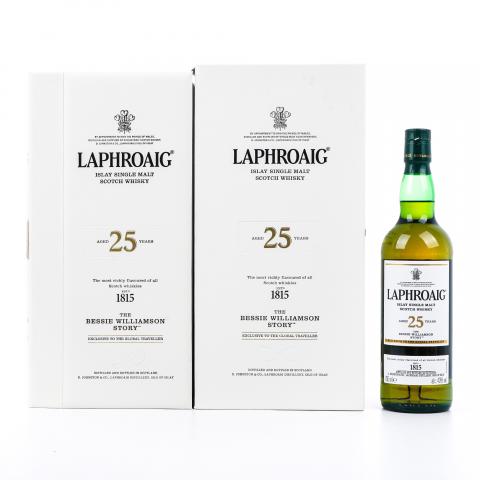 Laphroaig 拉弗格 25年 The Bessie Williamson Story 礼盒 700ml