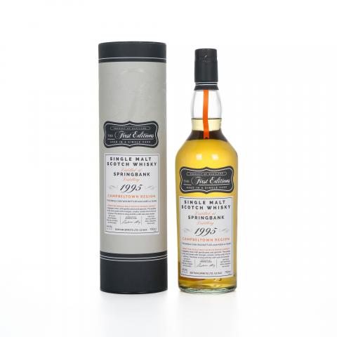 Springbank 云顶 21年 1995-2016 单桶桶强 First Editions